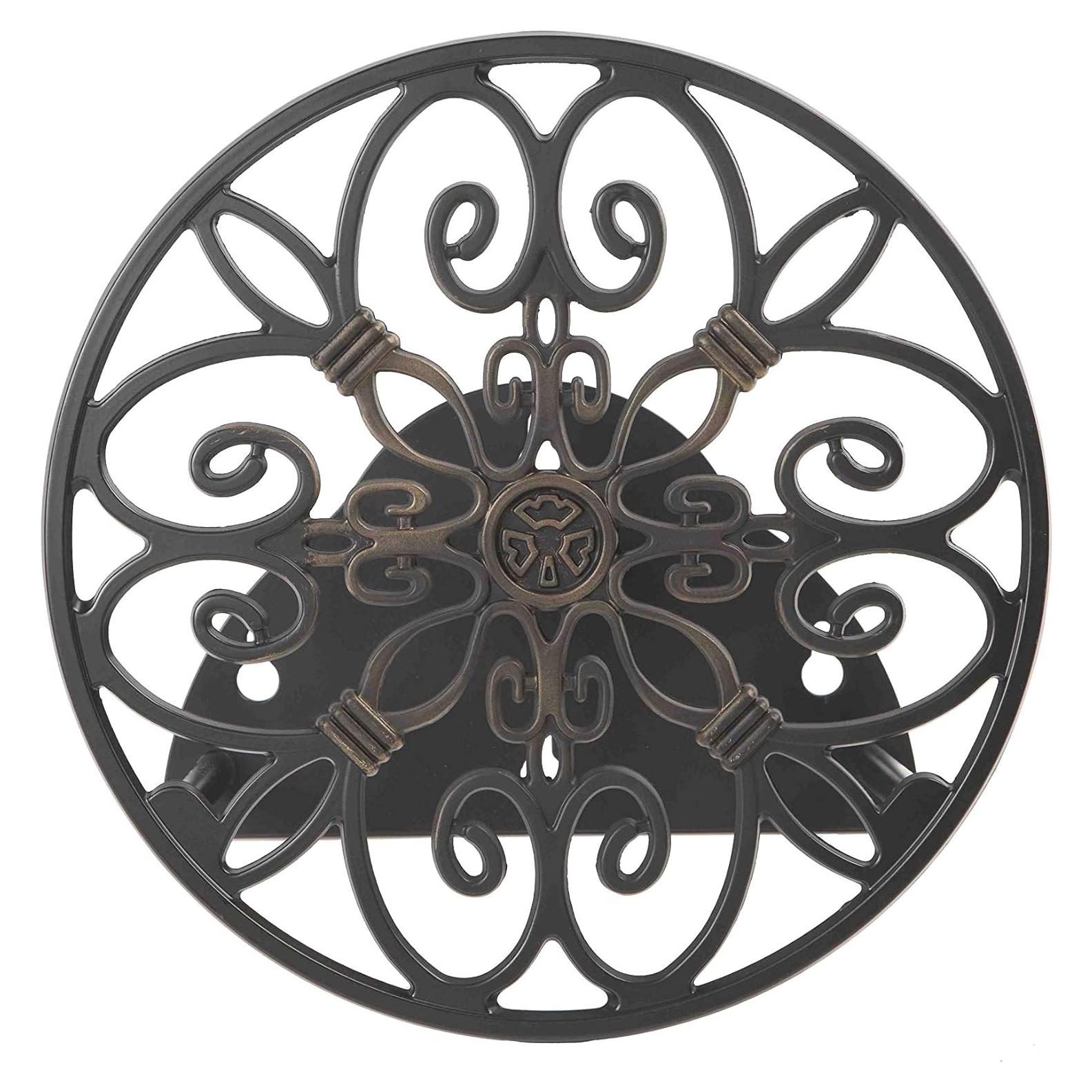 Soporte de Manguera Liberty Garden 670 Montado en Pared Negro