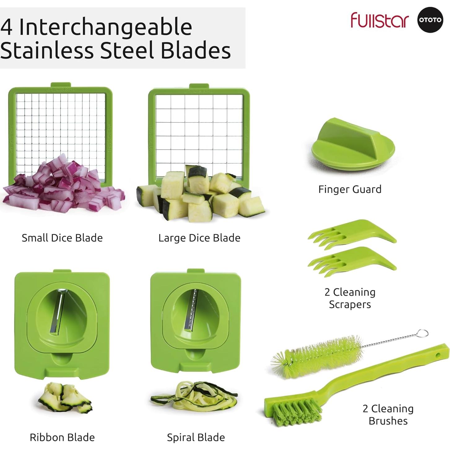 Picador de Verduras Fullstar x OTOTO Croc Chop 1.03 kg