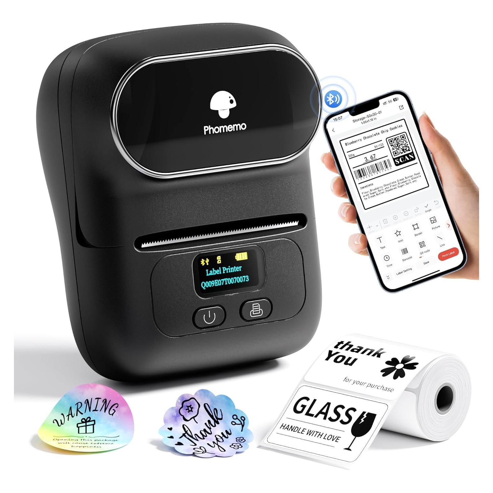 Impresora de Etiquetas Phomemo M110 Bluetooth Térmica Portátil