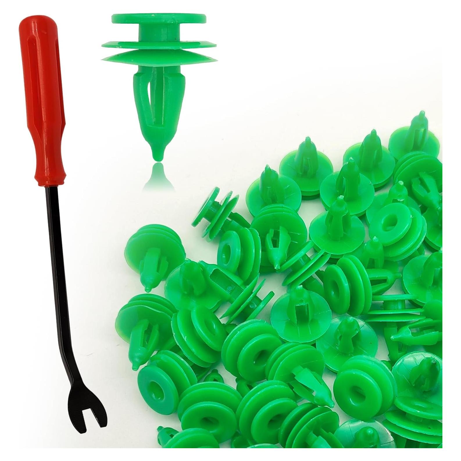 100 Clips de Retención 8mm TOPCNOEM para Chrysler y Dodge