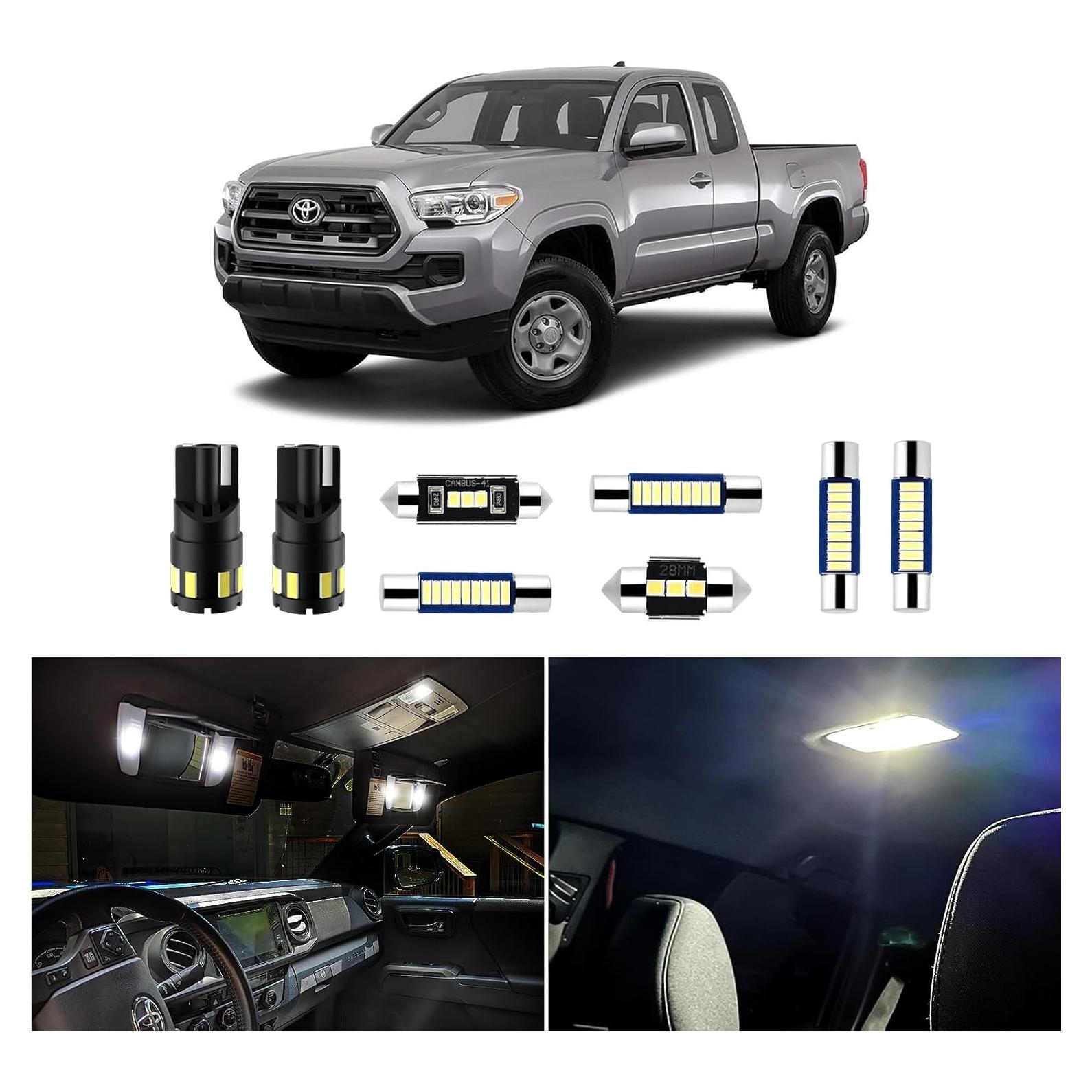 Kit 10 Bombillas LED Interior EASY EAGLE Tacoma 2005-2021 6000K