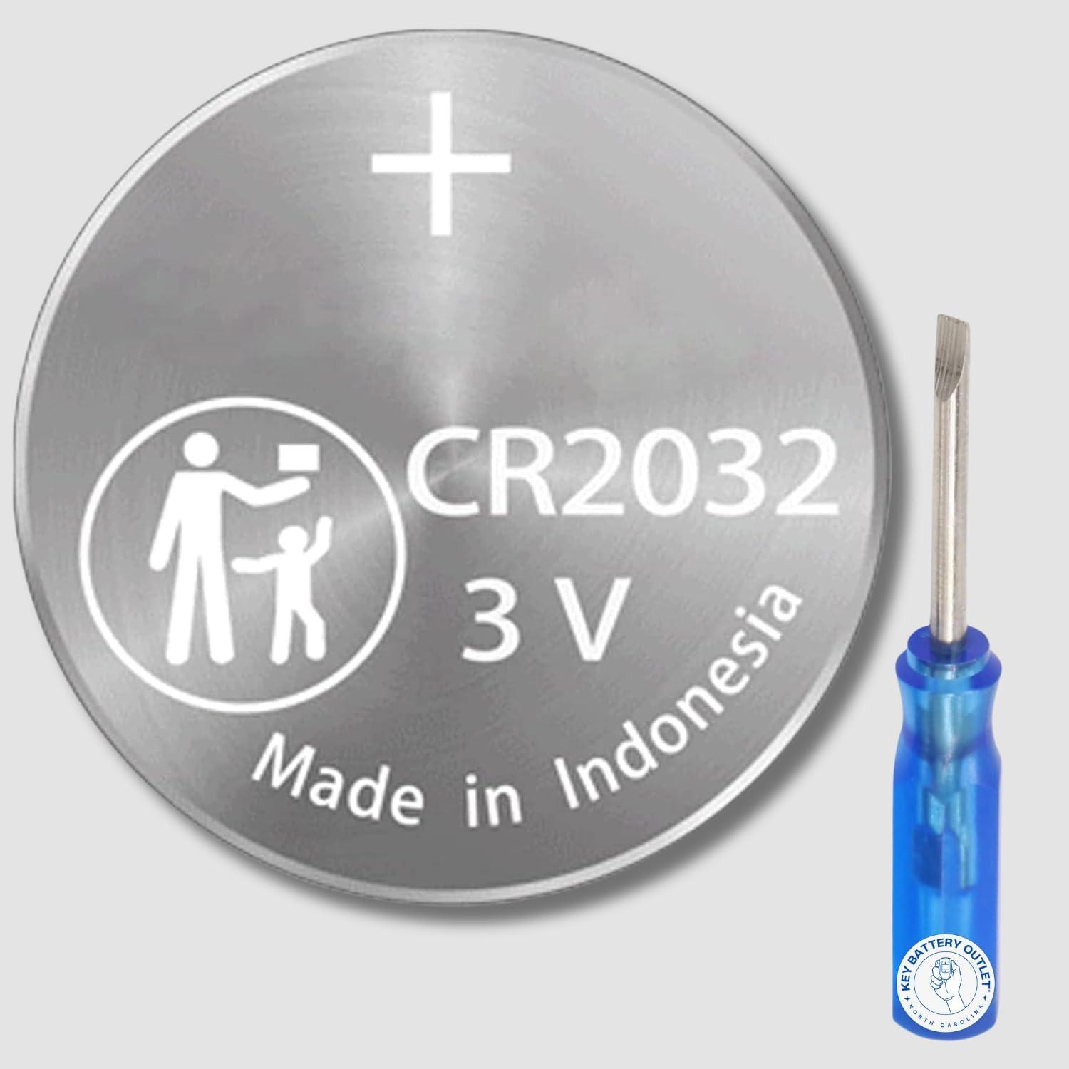 Batería CR2032 2-Pack - Reemplazo para llavero Toyota