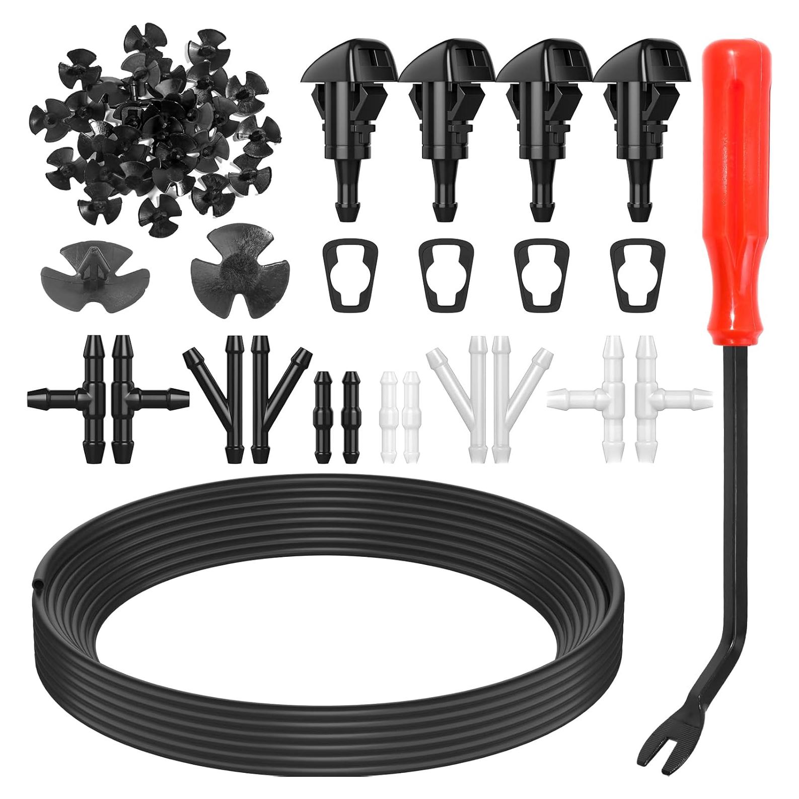 Kit 52 en 1 Boquillas Lavado Parabrisas Comkrivy 4 Boquillas