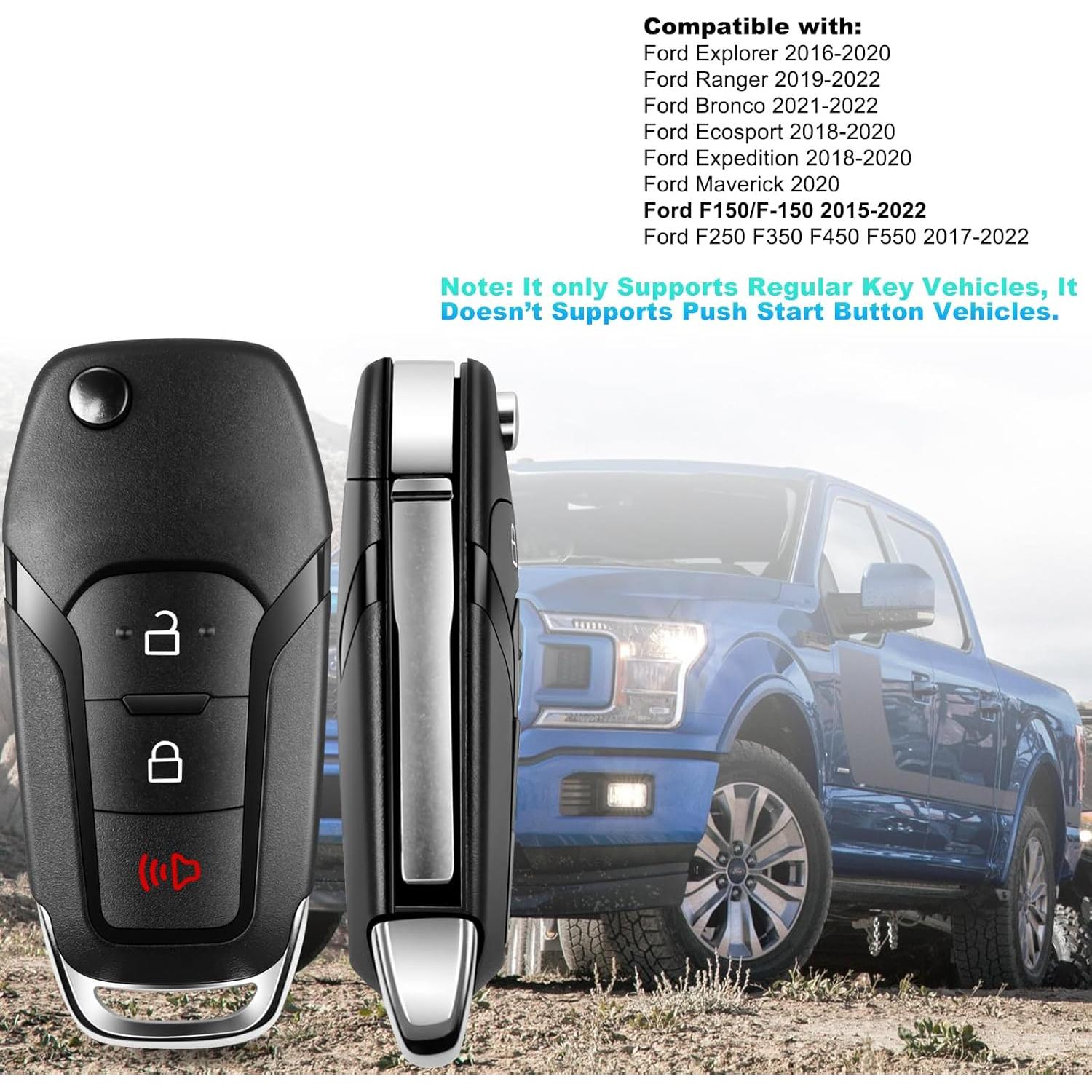 Control Remoto Ford F-150 F-250 F-350 2015-2022 Sin Llave