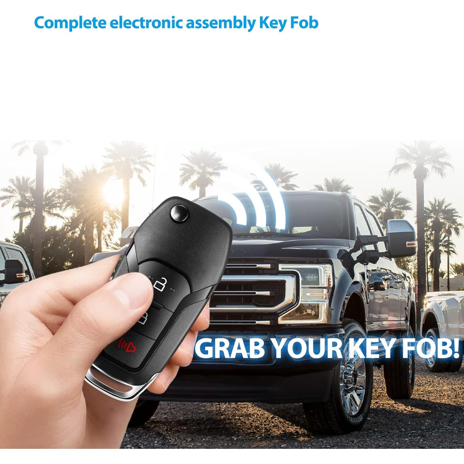 Control Remoto Ford F-150 F-250 F-350 2015-2022 Sin Llave