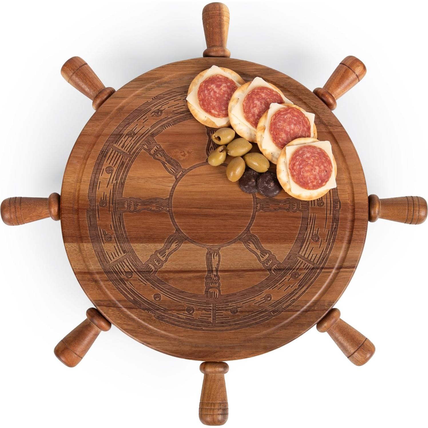 Tabla de Queso Lazy Susan PICNIC TIME con Cuchillos 29cm