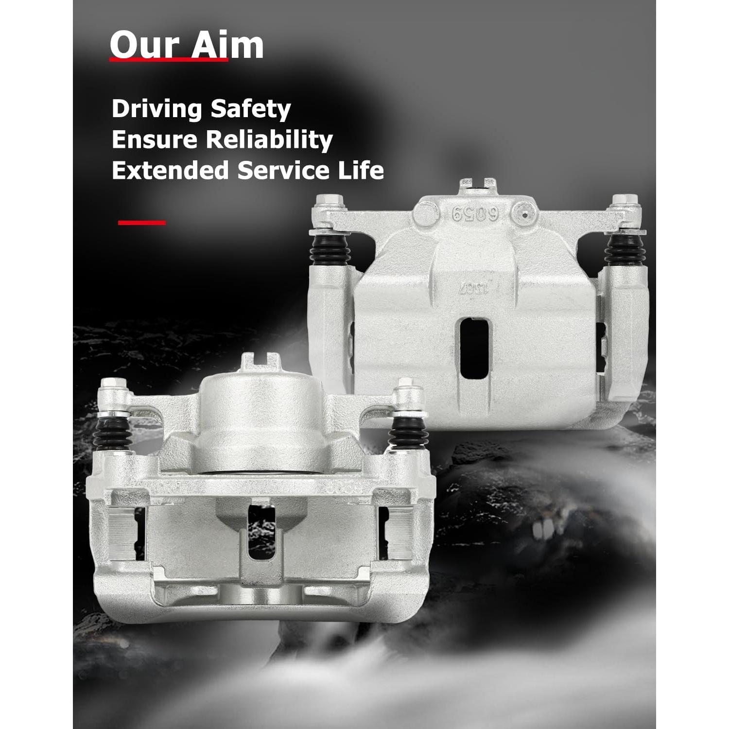 Calipers de Freno Izquierdo y Derecho CCIYU para Nissan y Suzuki