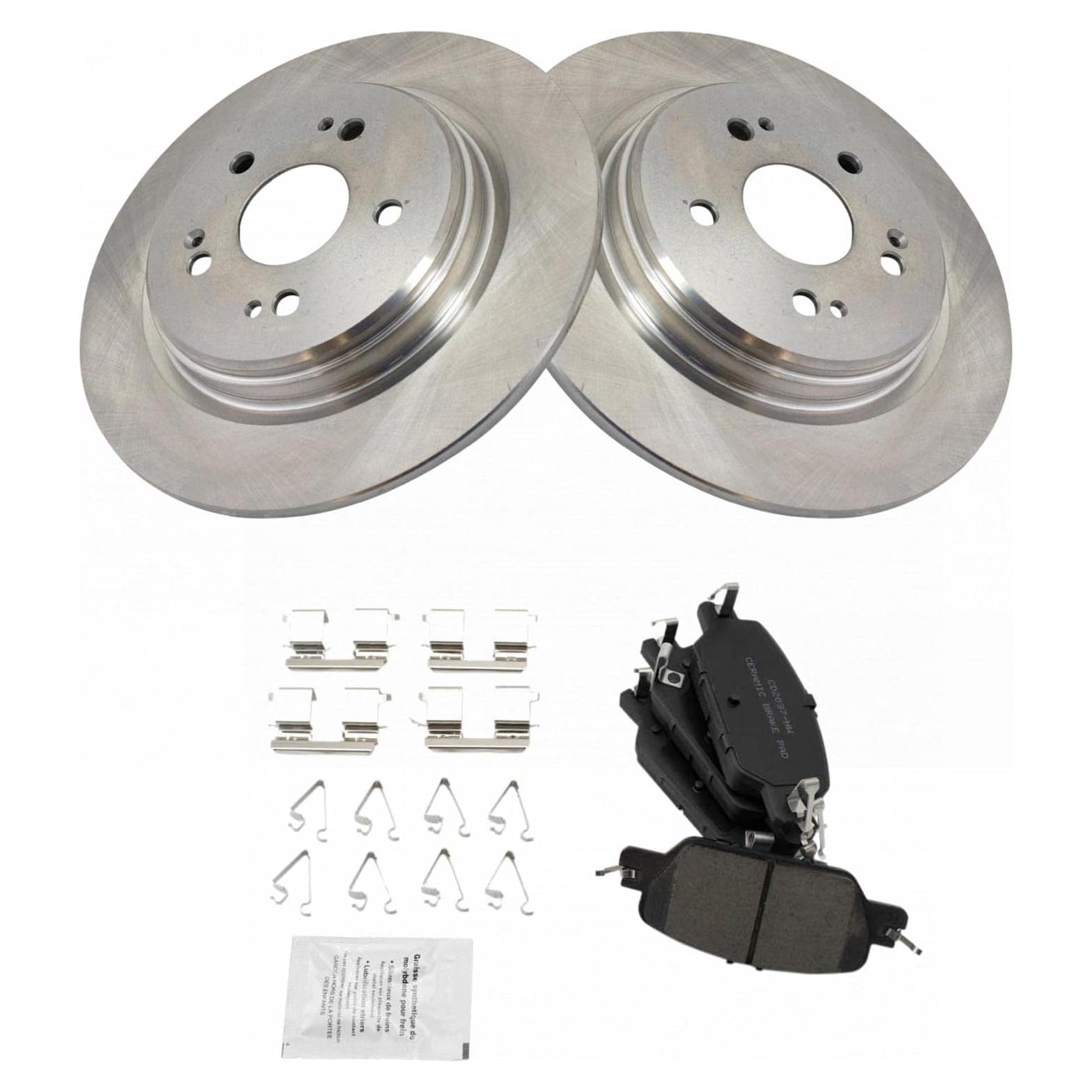 Kit de Freno TRQ Cerámico Trasero Honda CR-V 2017-20