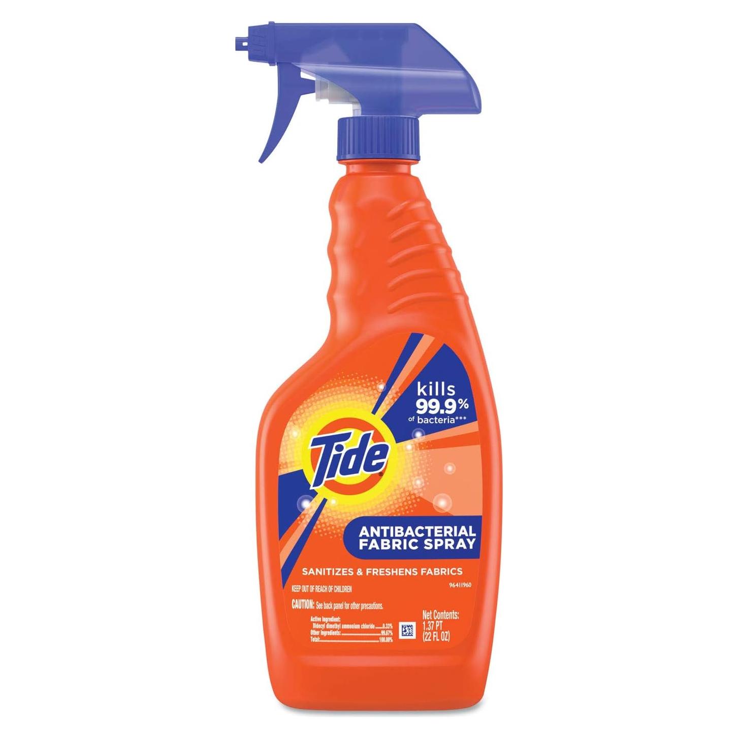 Spray Antibacteriano para Telas Tide 650 ml - Desinfectante Rápido