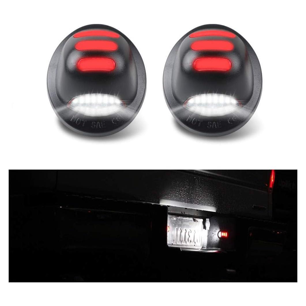 Luz de Placa de Licencia Gempro LED para Ford F150/F250 2PCS