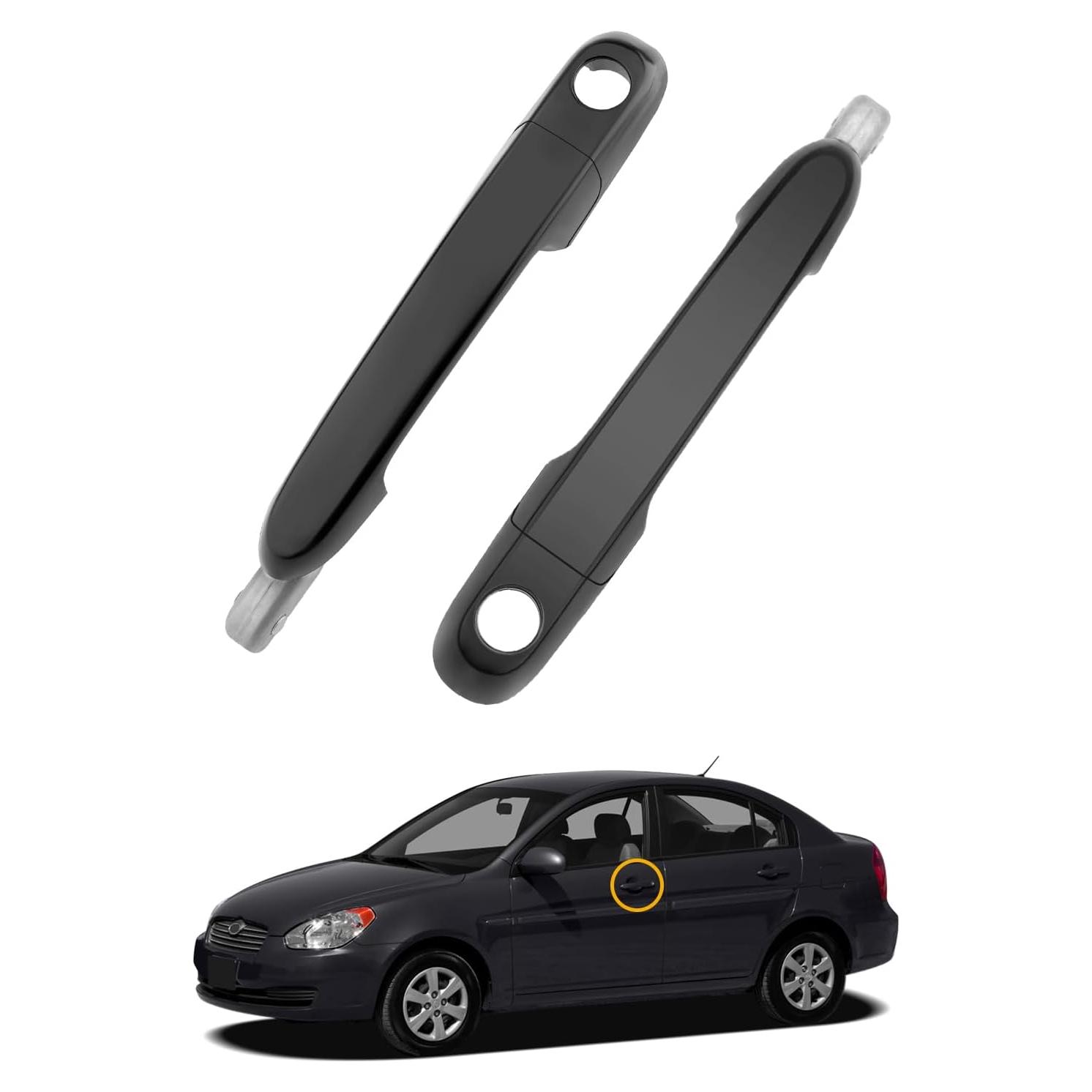 Juego de Manijas de Puerta Exterior Gledewen 2006-2011 Hyundai Accent