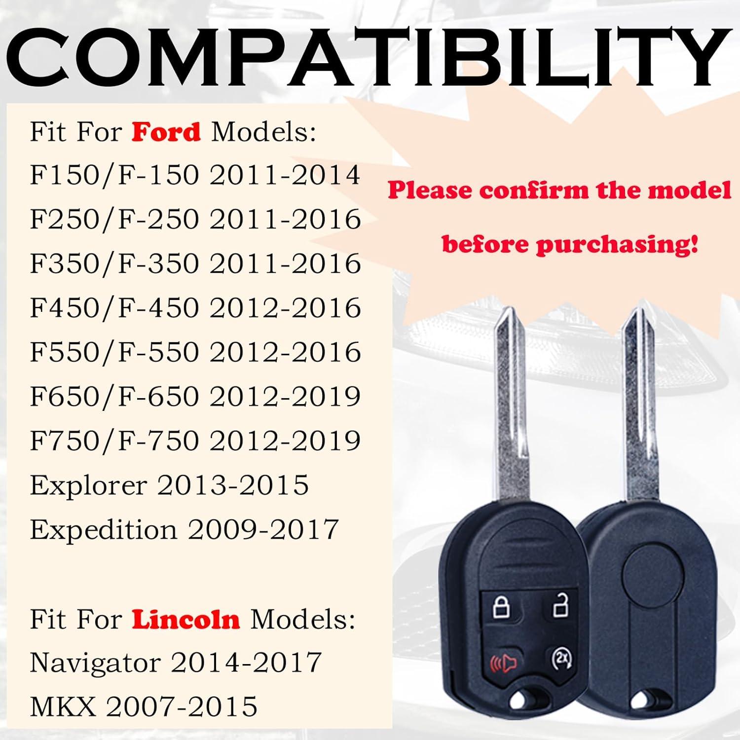 Control Remoto Entrada Sin Llave Ford F-150 2011-2014