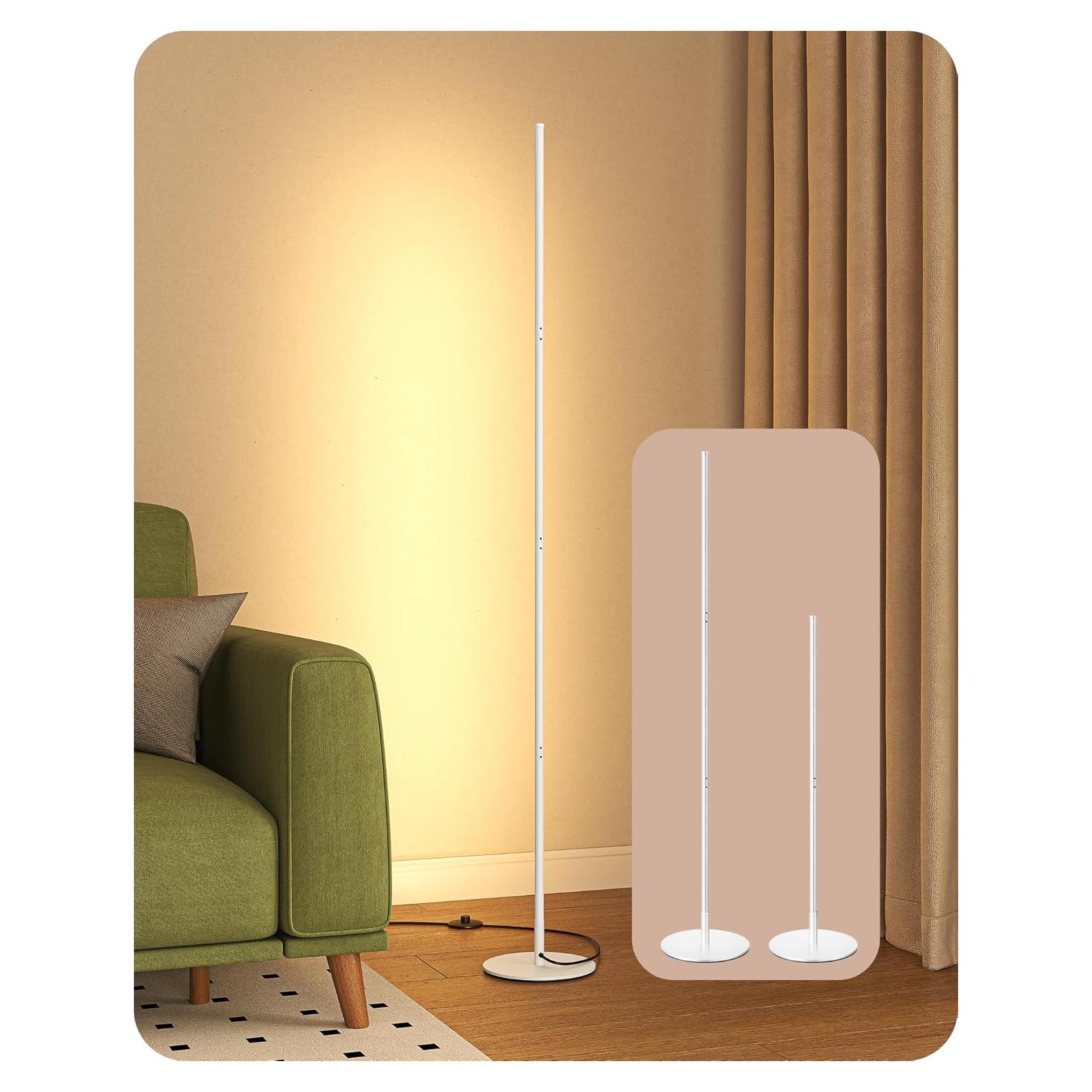 Lámpara de Pie LED Edishine Minimalista Regulable 3000K