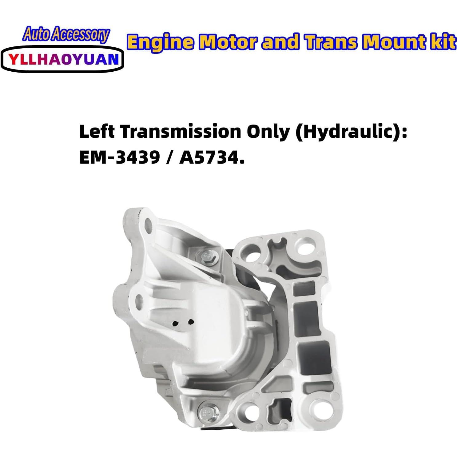 Juego de Soportes de Motor Yllhaoyuan Explorer 2011-2015 3Pcs