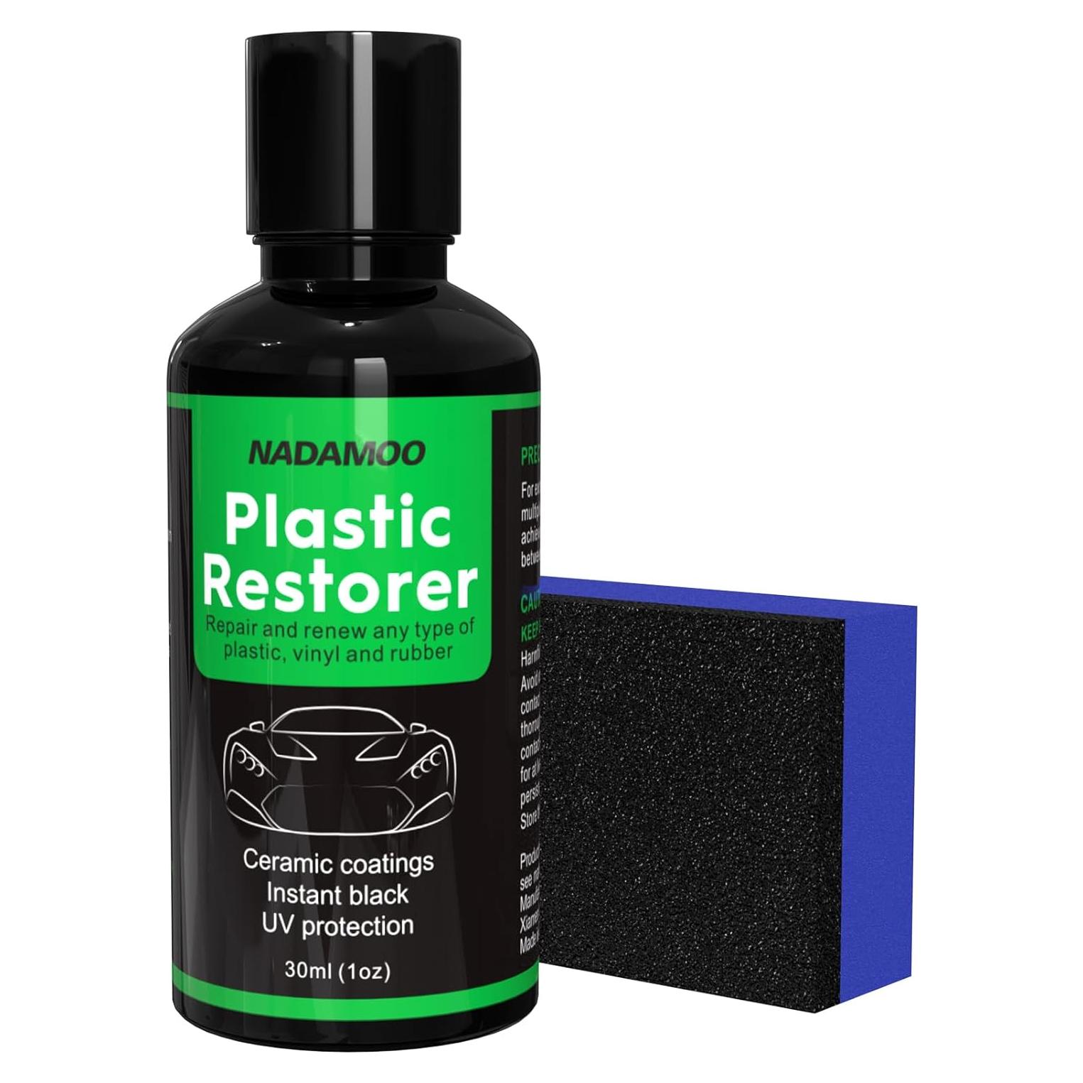 Restaurador de Plástico NADAMOO 30ml Cerámico para Autos
