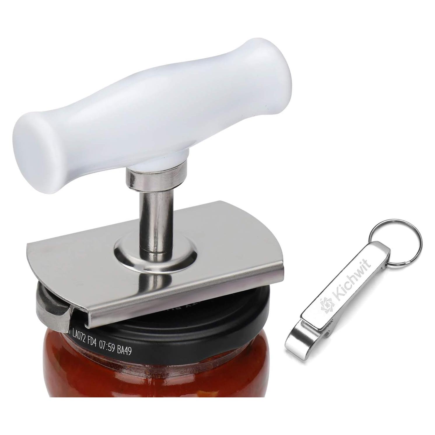 Abrebotellas Kichwit para Artritis, Acero Inoxidable, 9.4 cm