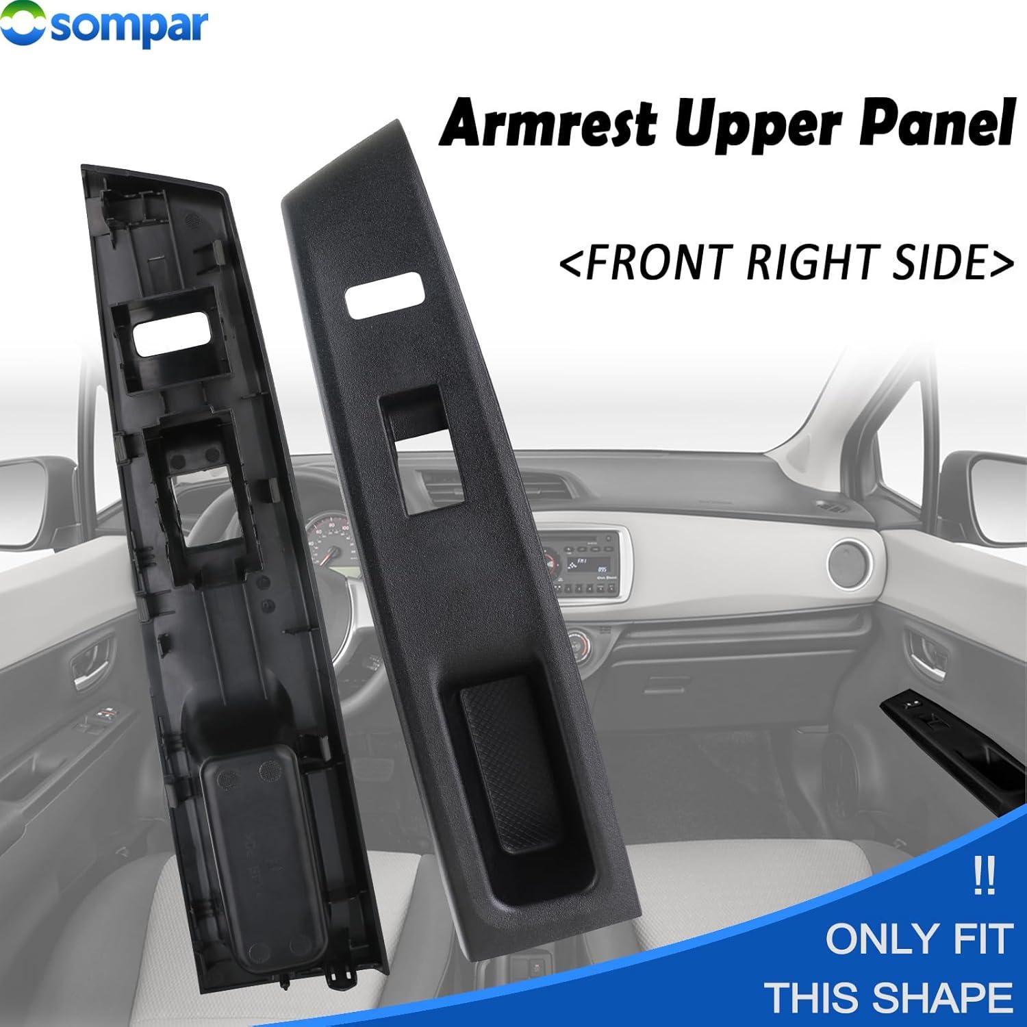 Cubierta Panel Superior Apoyabrazos Toyota Yaris 2012-2014 Osompar