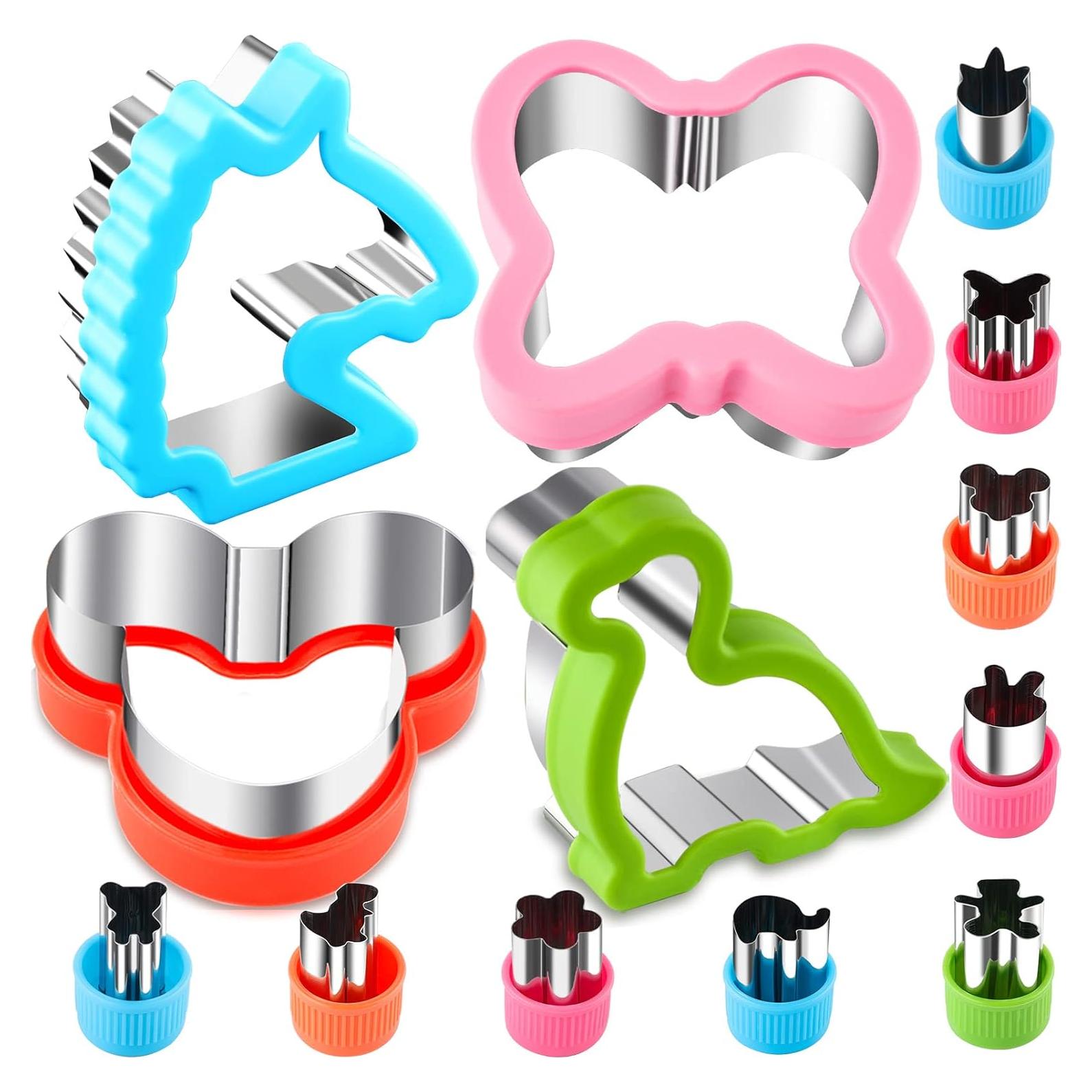 Juego de Cortadores de Sándwich HiHITAOO 13 Piezas Animales