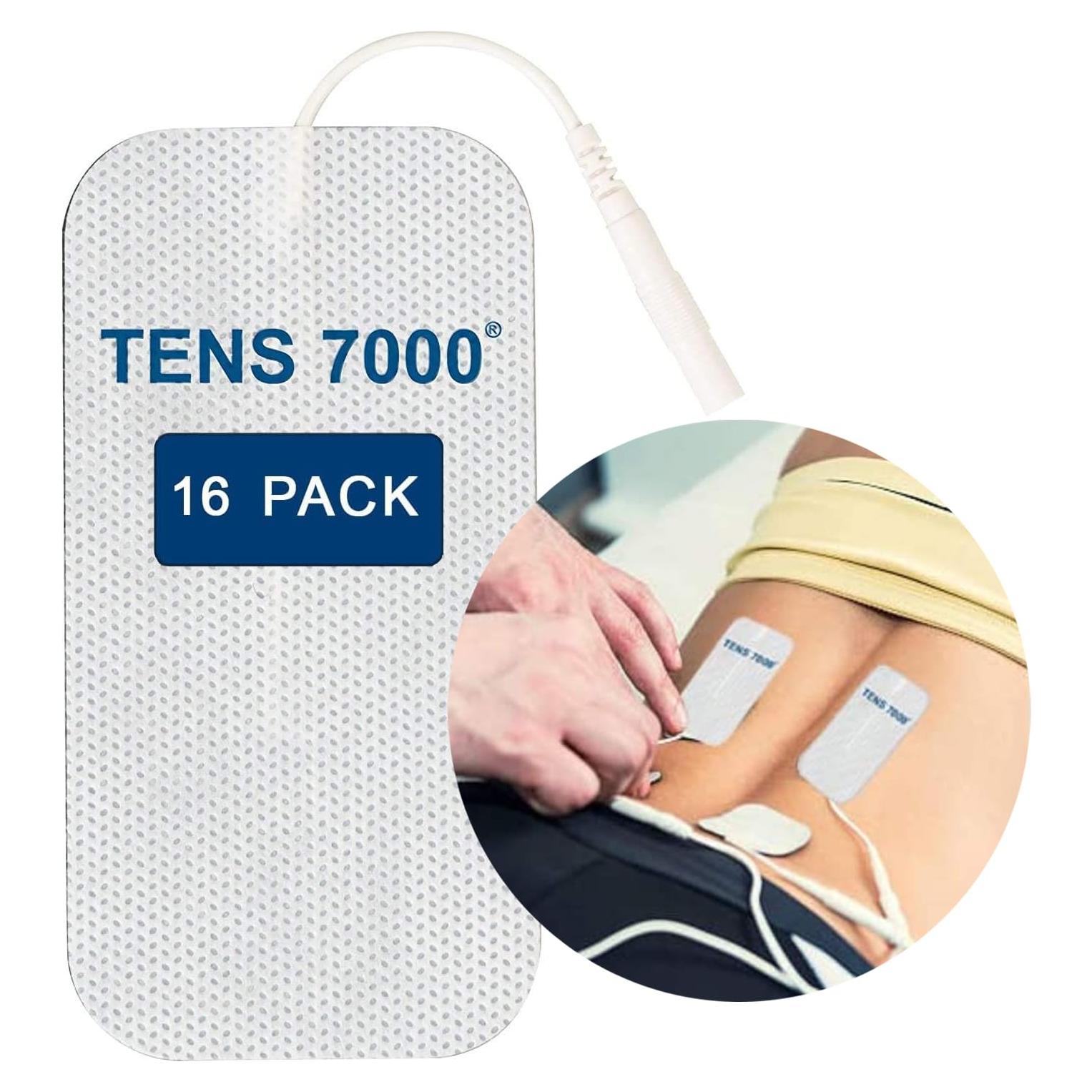 Almohadillas TENS 7000 de Reemplazo - Paquete de 16 Unidades