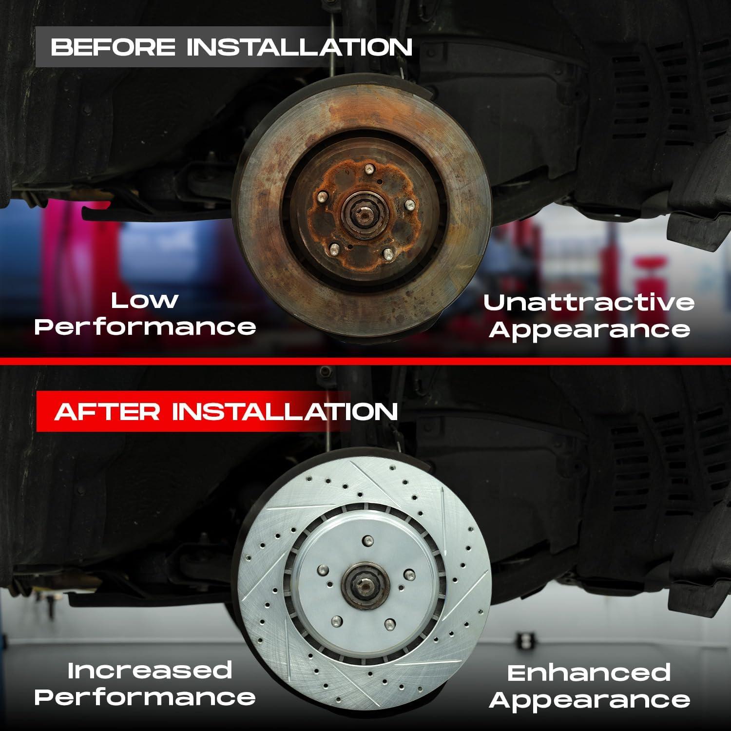 Kit de Frenos R1 Concepts eLINE Cerámico Euro para Fiat 500X