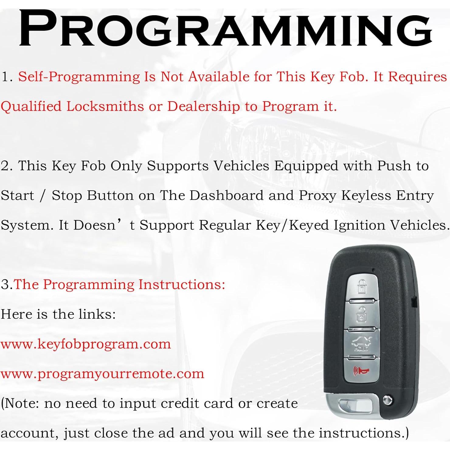 Llave Remota Hyundai Kia Compatible SY5HMFNA04 2010-2014