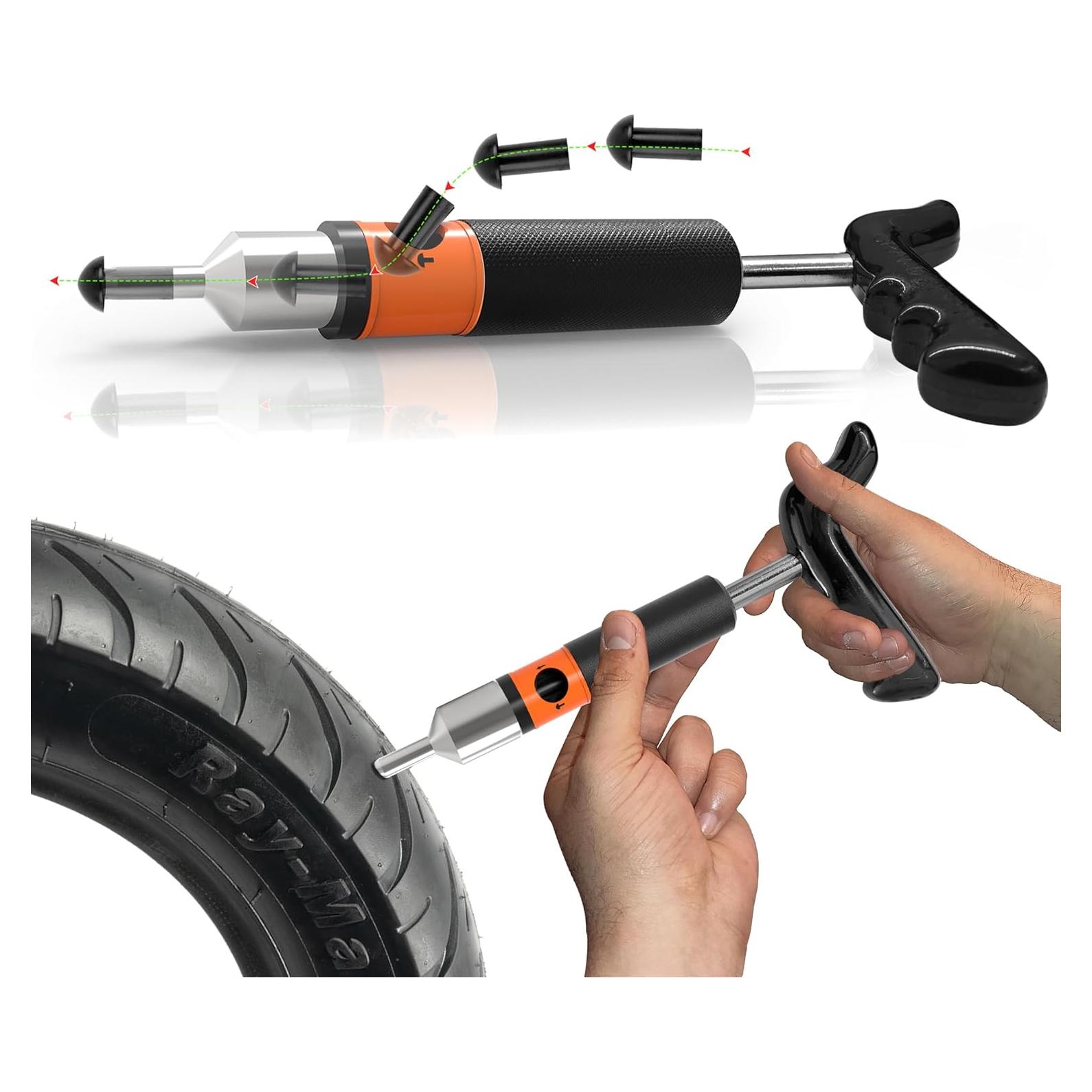 Kit de Reparación de Neumáticos Tubeless GRAND PITSTOP 21 Piezas