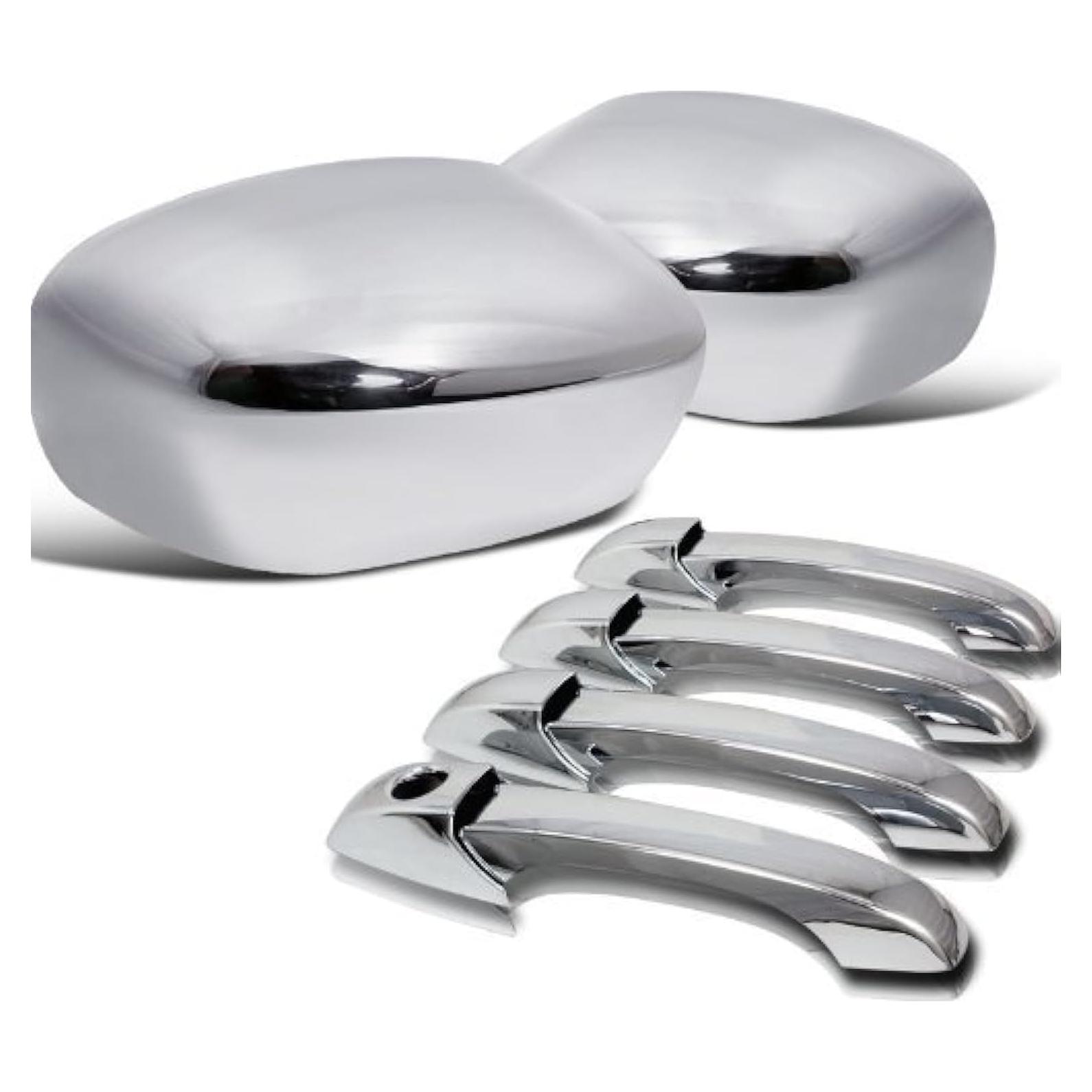 Mango de puerta cromado y cubierta de espejo Spec-D Tuning para Chrysler 300 300C 2005-2010 y Dodge Magnum 2005-2008