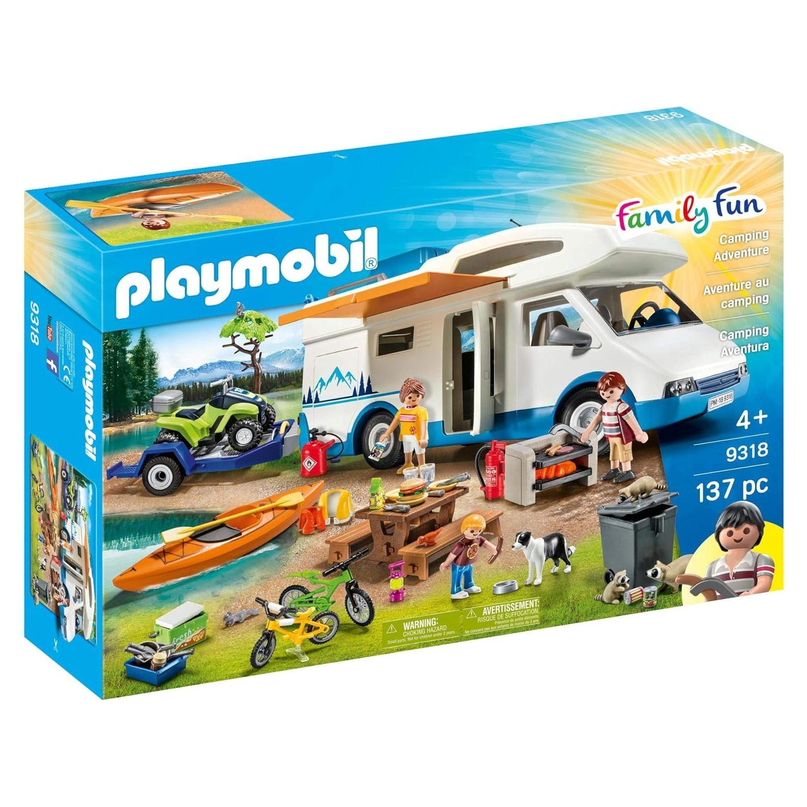 Playmobil Camping Mega Set Juguete para Niños 4-10 Años