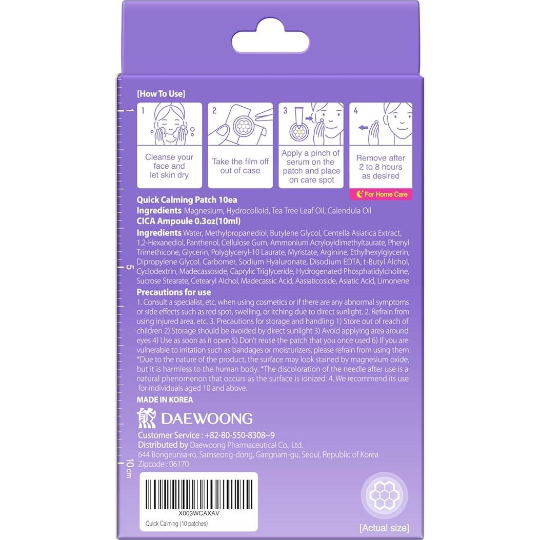 EasyDerm Parches Calmantes de Magnesio - 30 Parches Individuales