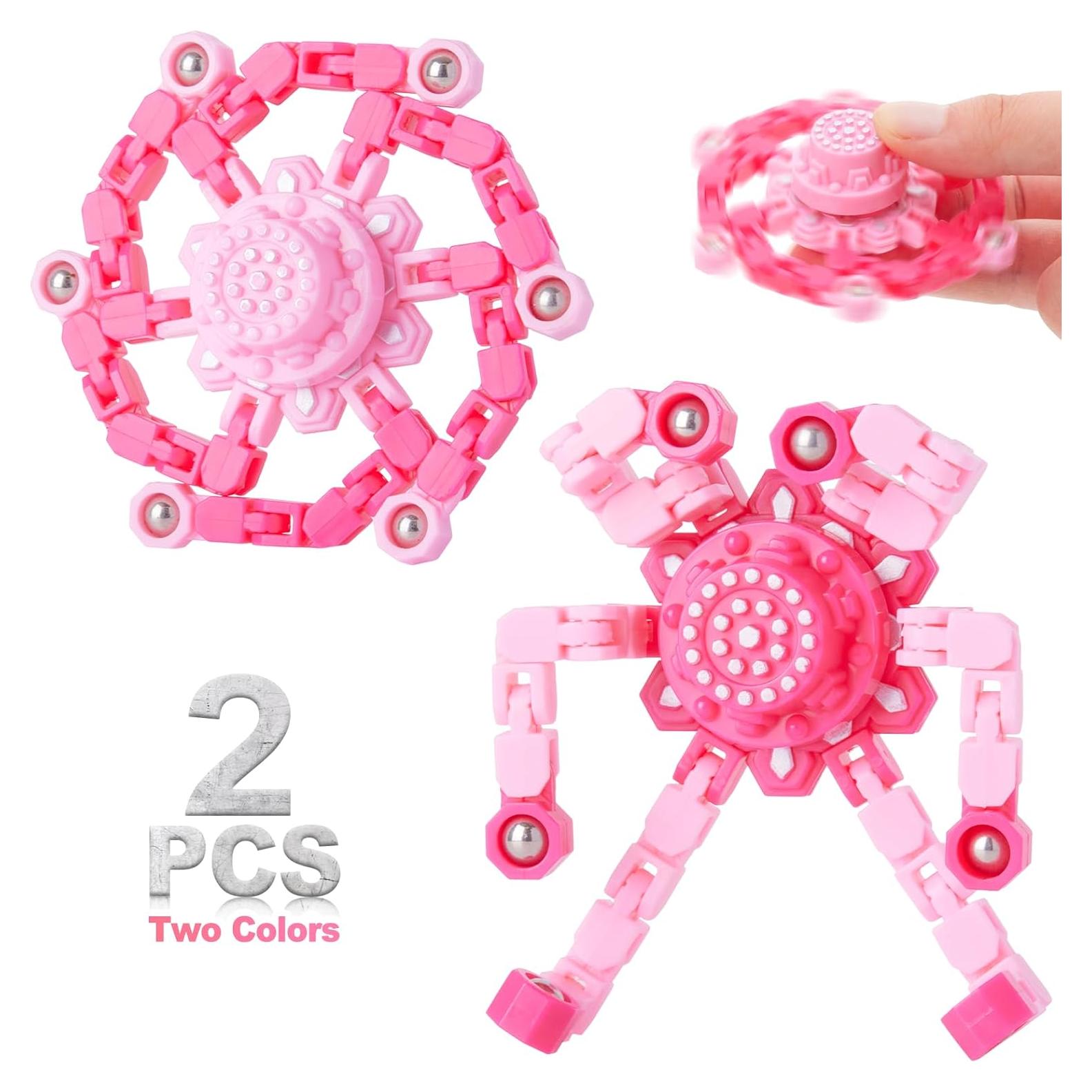 Spinners de Estrés Rosa Gokeey - Juguetes Sensoriales 2 Piezas