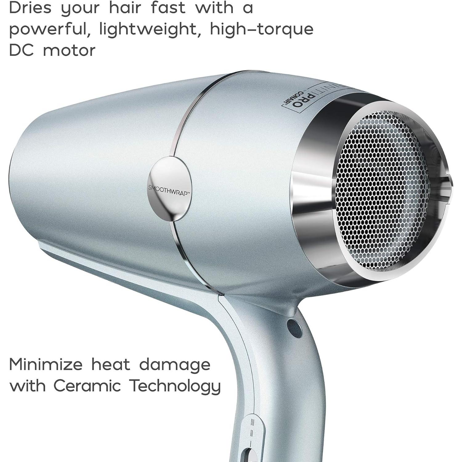 Secador de Pelo INFINITIPRO BY CONAIR SmoothWrap 910NR Menta