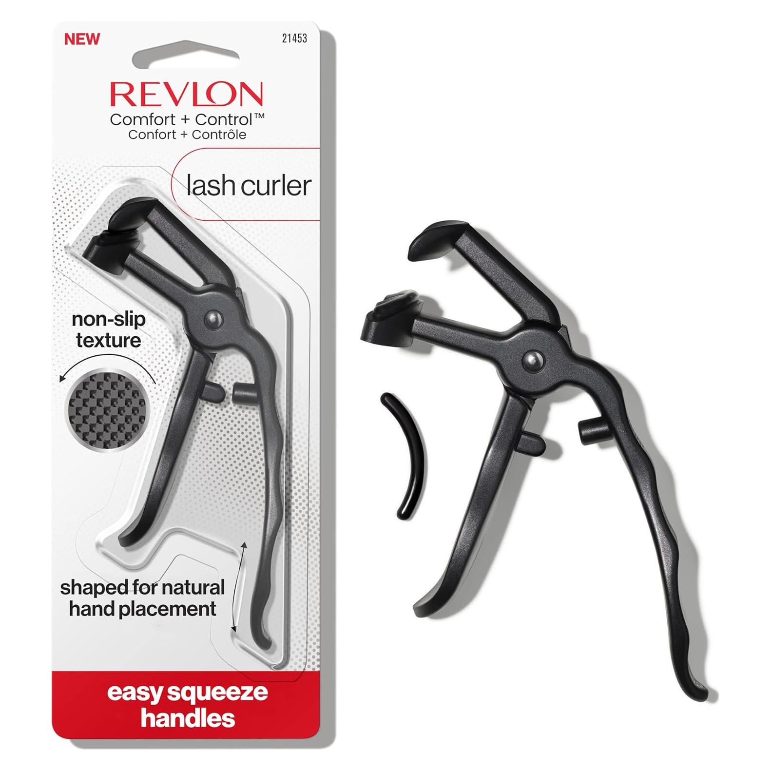 Rizador de Pestañas Revlon Comfort + Control con Almohadillas