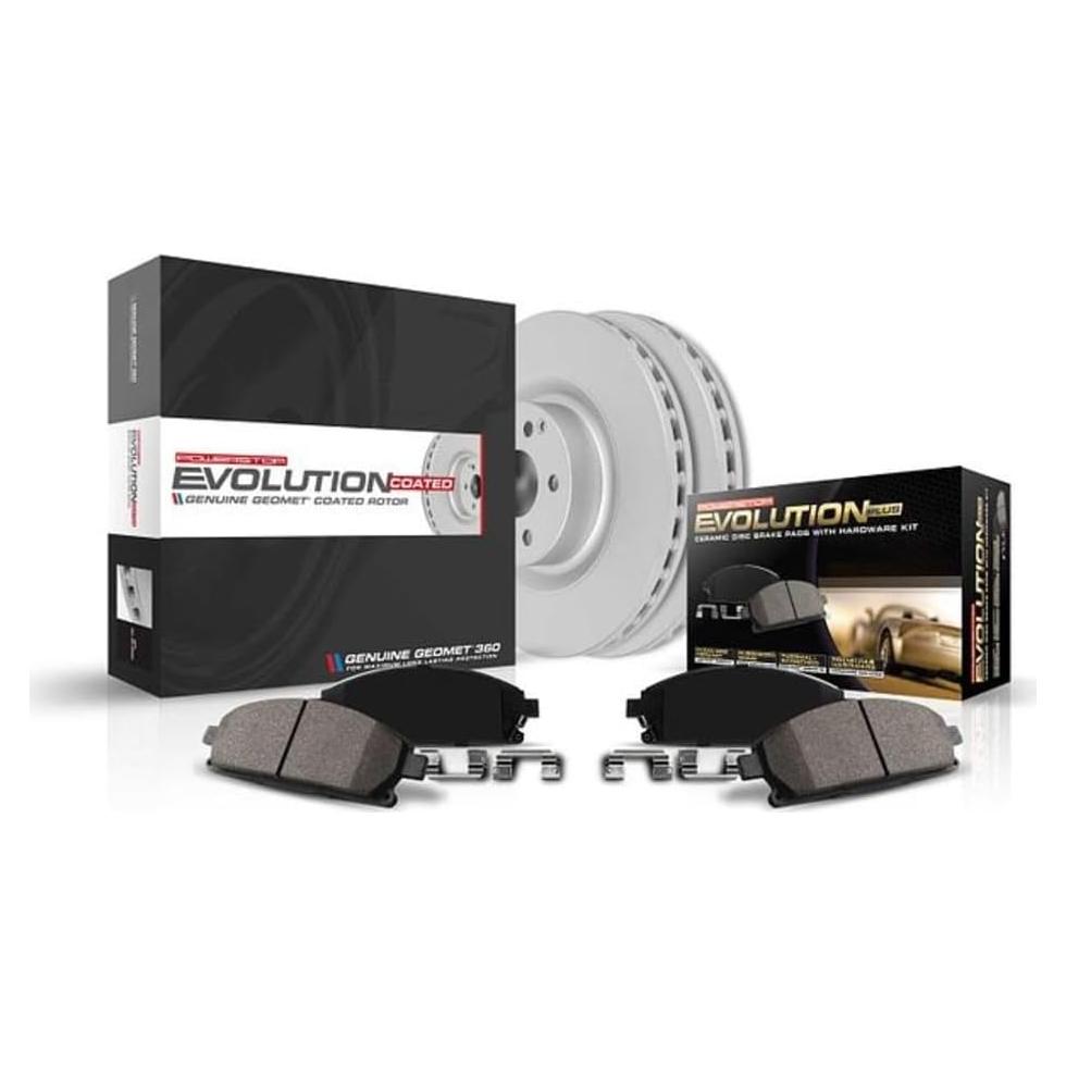 Kit de frenos Power Stop CRK3053 con discos y pastillas cerámicas