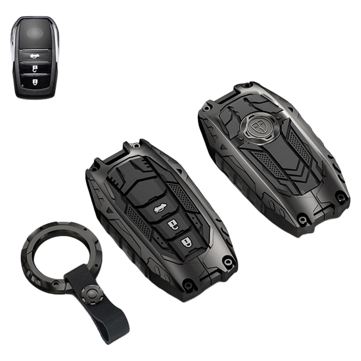 Funda Protectora de Llave Toyota Tipo-A Negro 2019-2024
