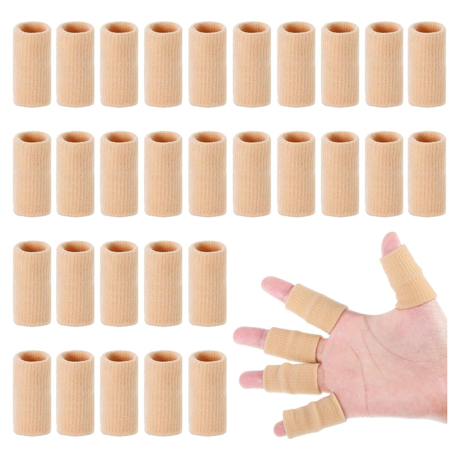 Skylety 30 Fundas para Dedos Transpirables con Bolsa Almacenamiento