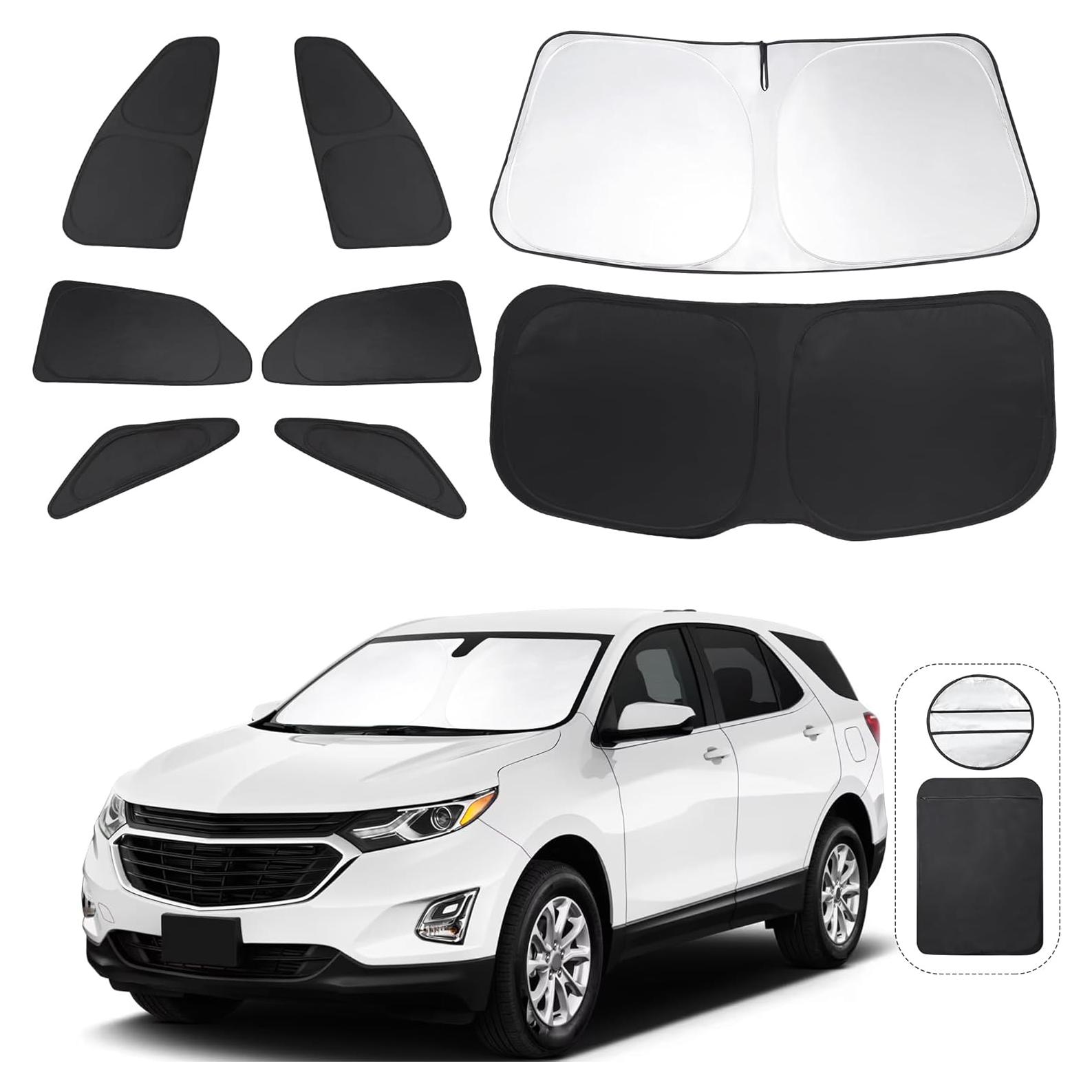 Toldos de Ventana TINGLU para Chevrolet Equinox 2018-2024 8PCS