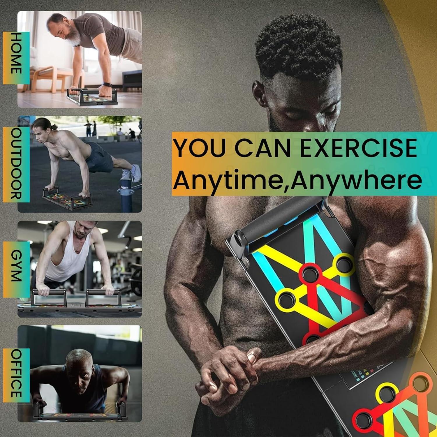 Tablero de Flexiones NAYSAYE Multifuncional 16 Agujeros