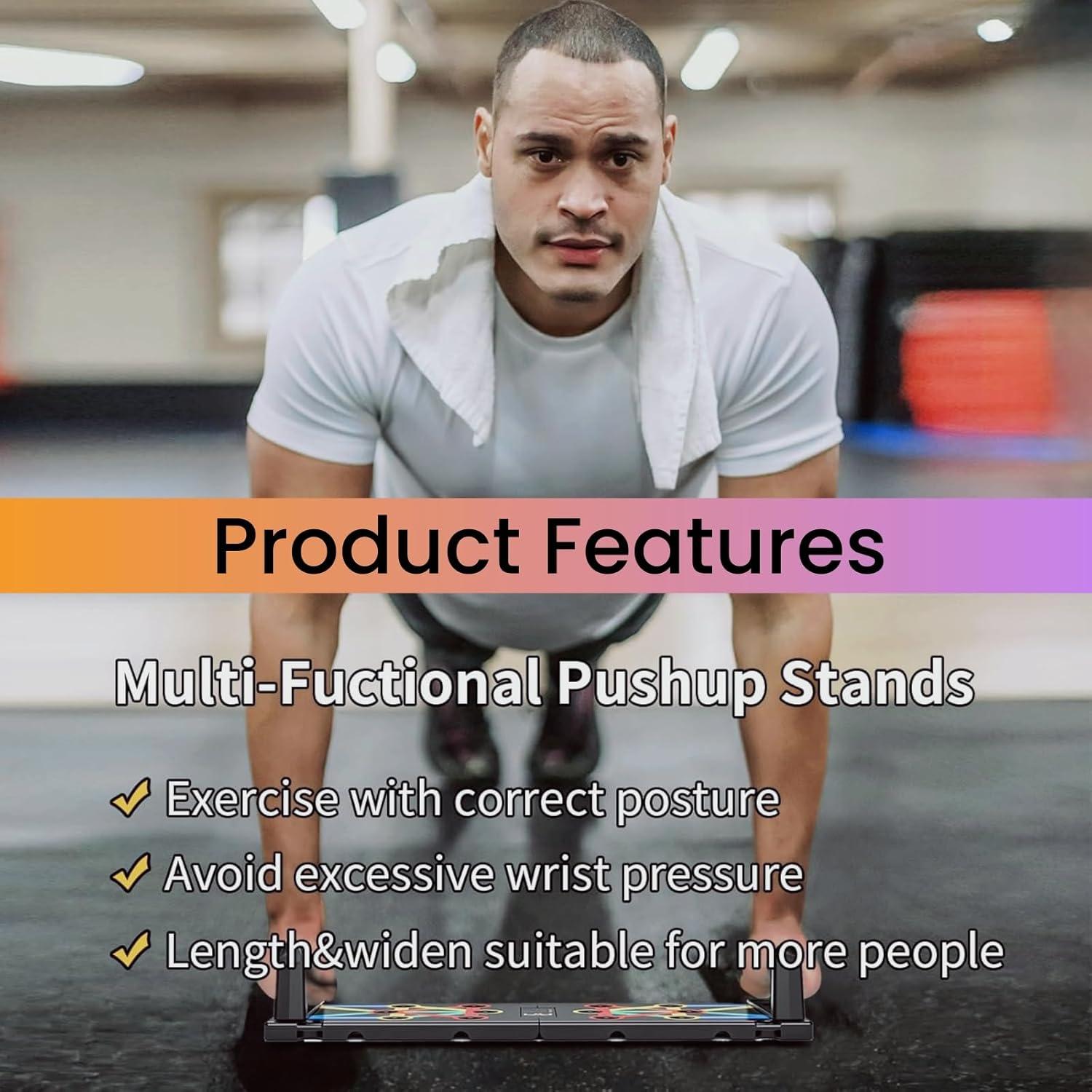 Tablero de Flexiones NAYSAYE Multifuncional 16 Agujeros