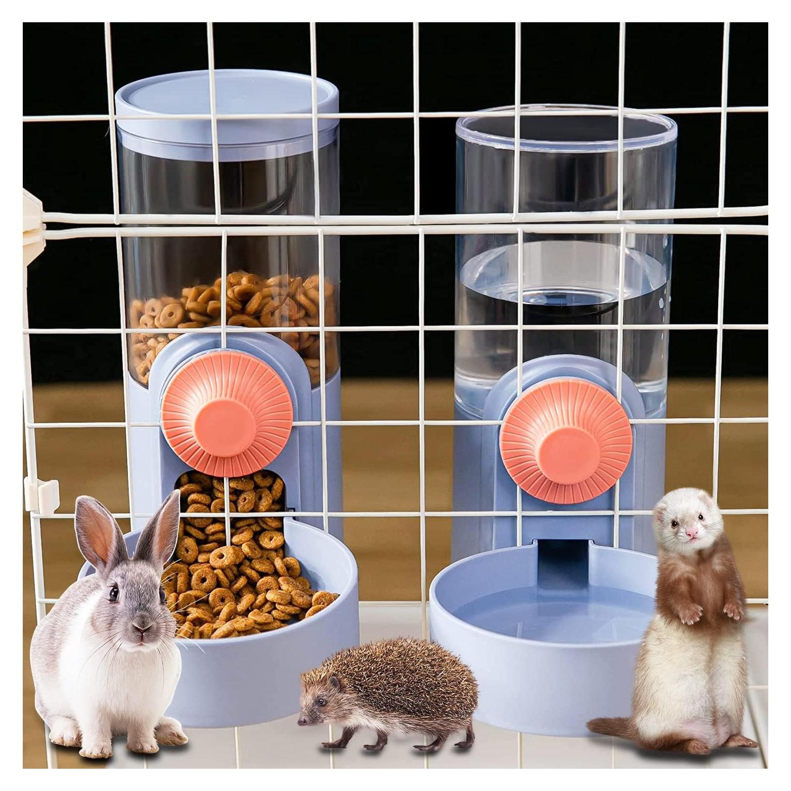 Dispensador automático de comida y agua Kenond 1L para mascotas