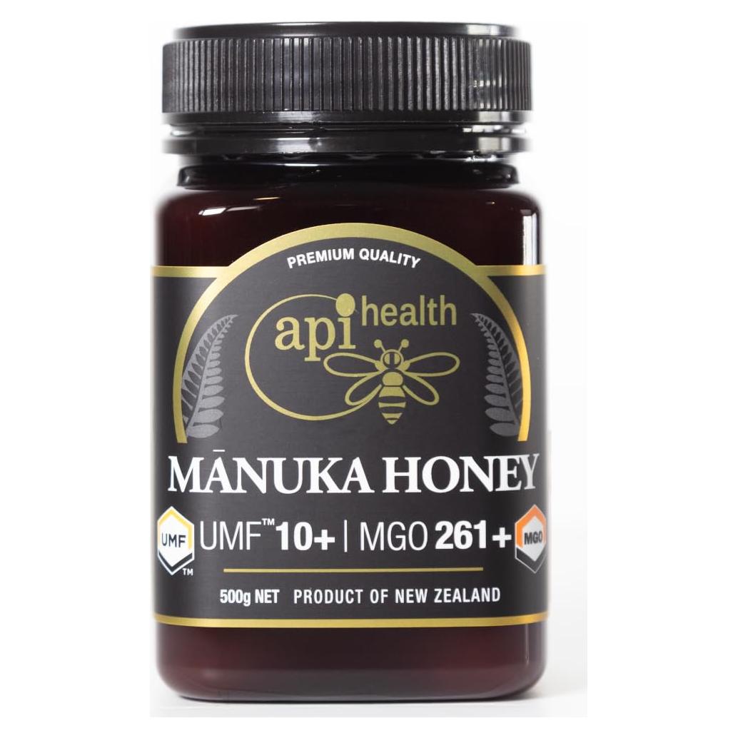 Miel de Manuka UMF 10+ API Health 500g Pura de Nueva Zelanda