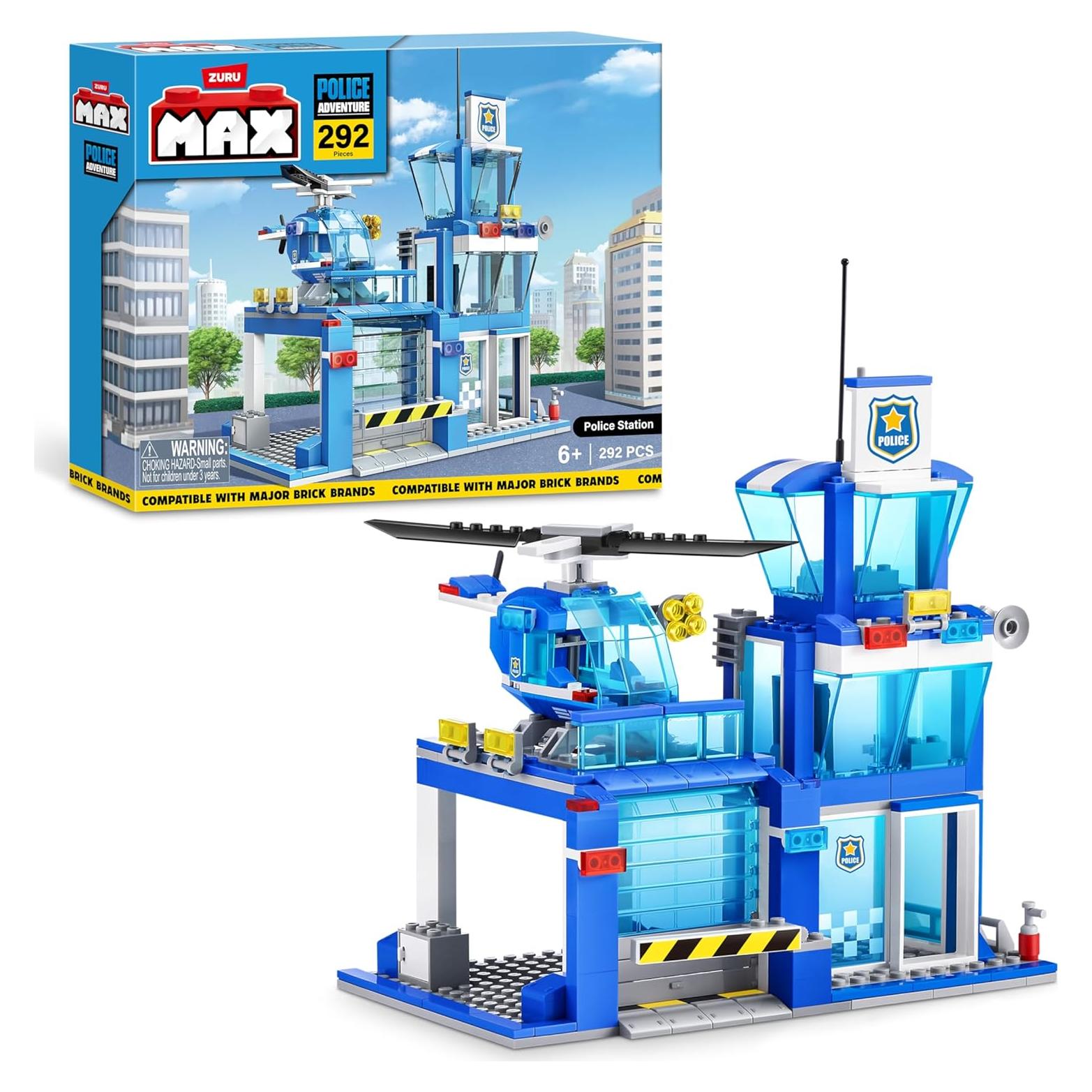 MAX Aventura Estación de Policía 292 Piezas Juguete