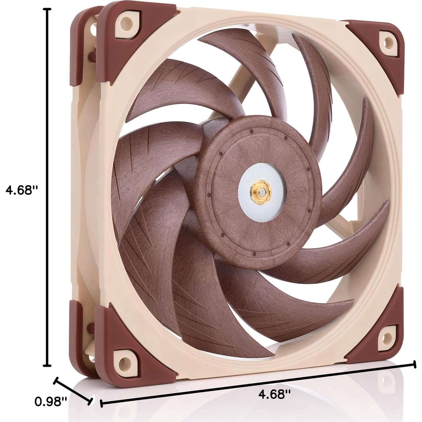 Ventilador Silencioso Noctua NF-A12x25 PWM 120mm 22.6 dB