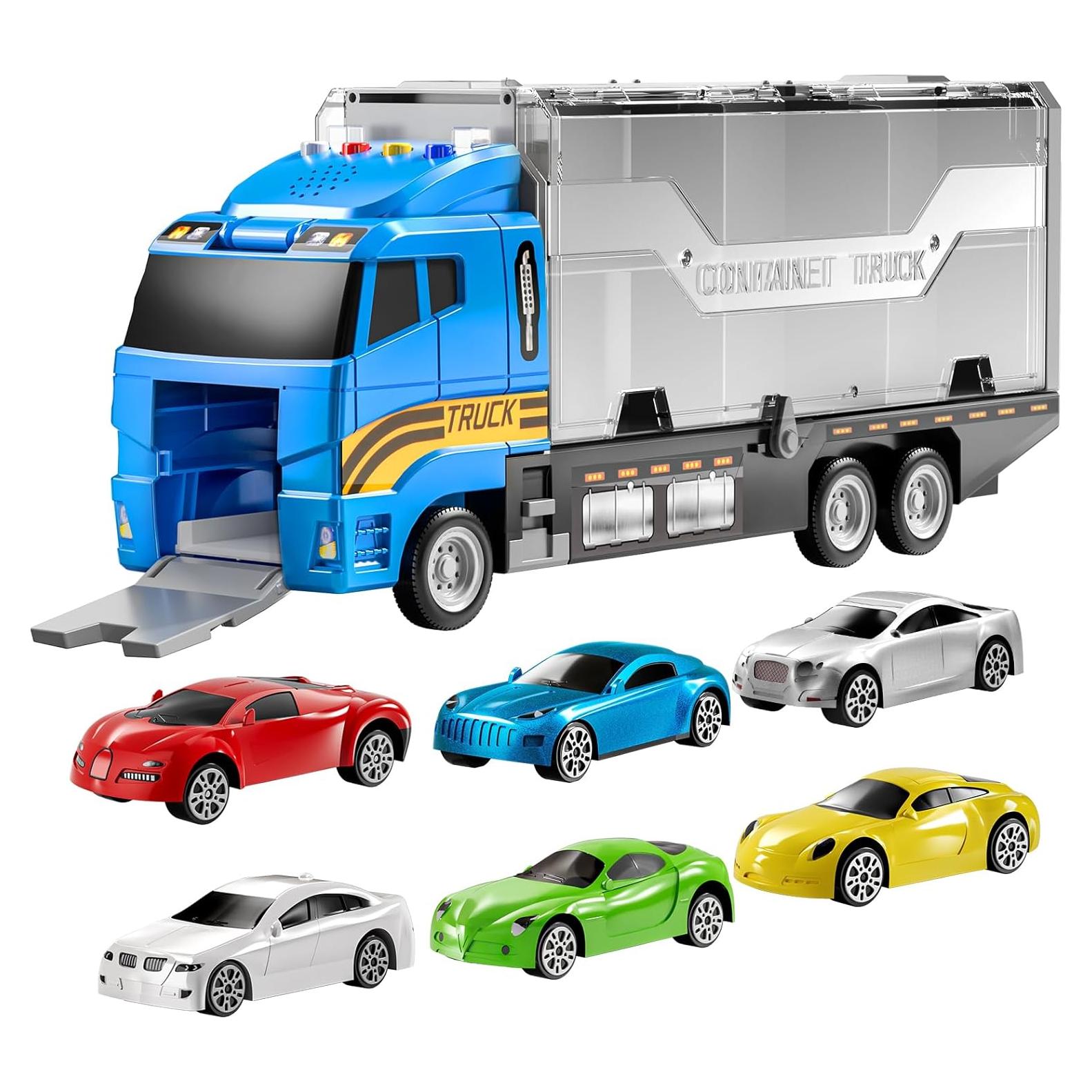 Conjunto de Transporte de Coches TEMI con Alfombrilla 81x68cm