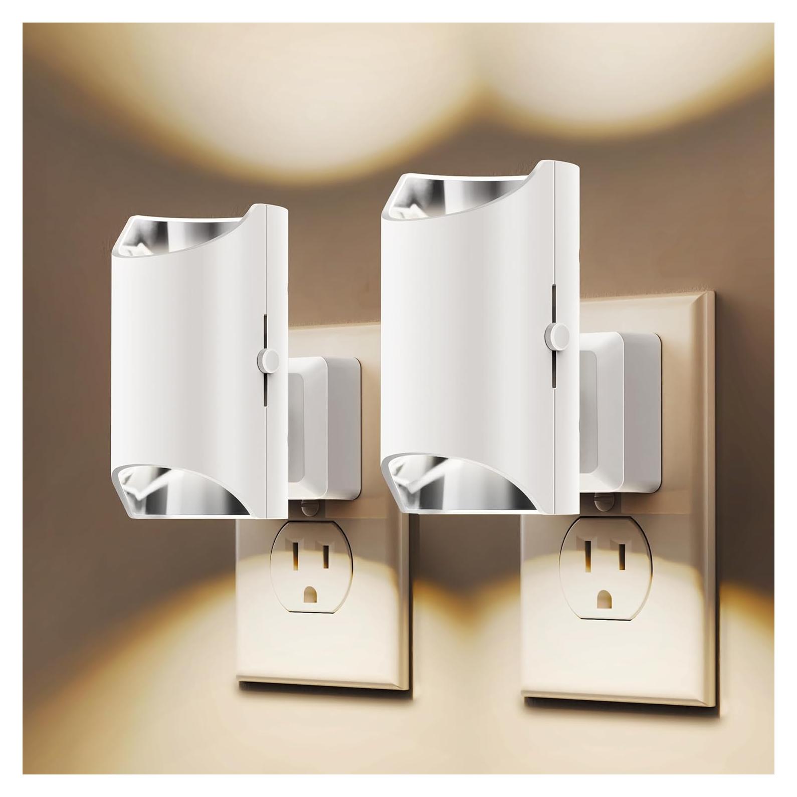 Luz Nocturna LED Regulable LOHAS 0-100LM con Sensor 3000K