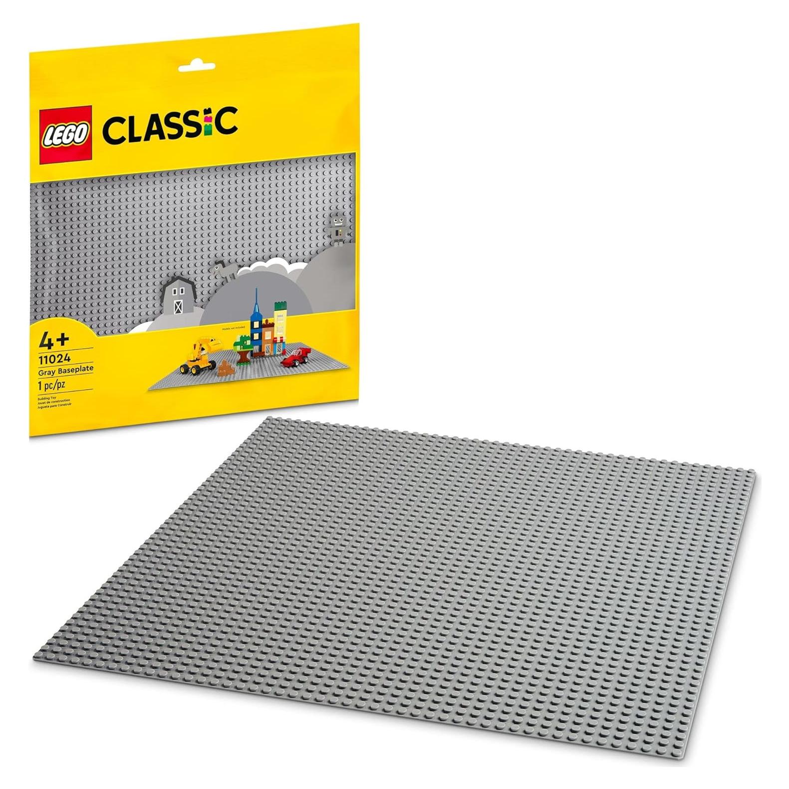 Baseplate Gris LEGO Clásico 48x48 Studs 11024