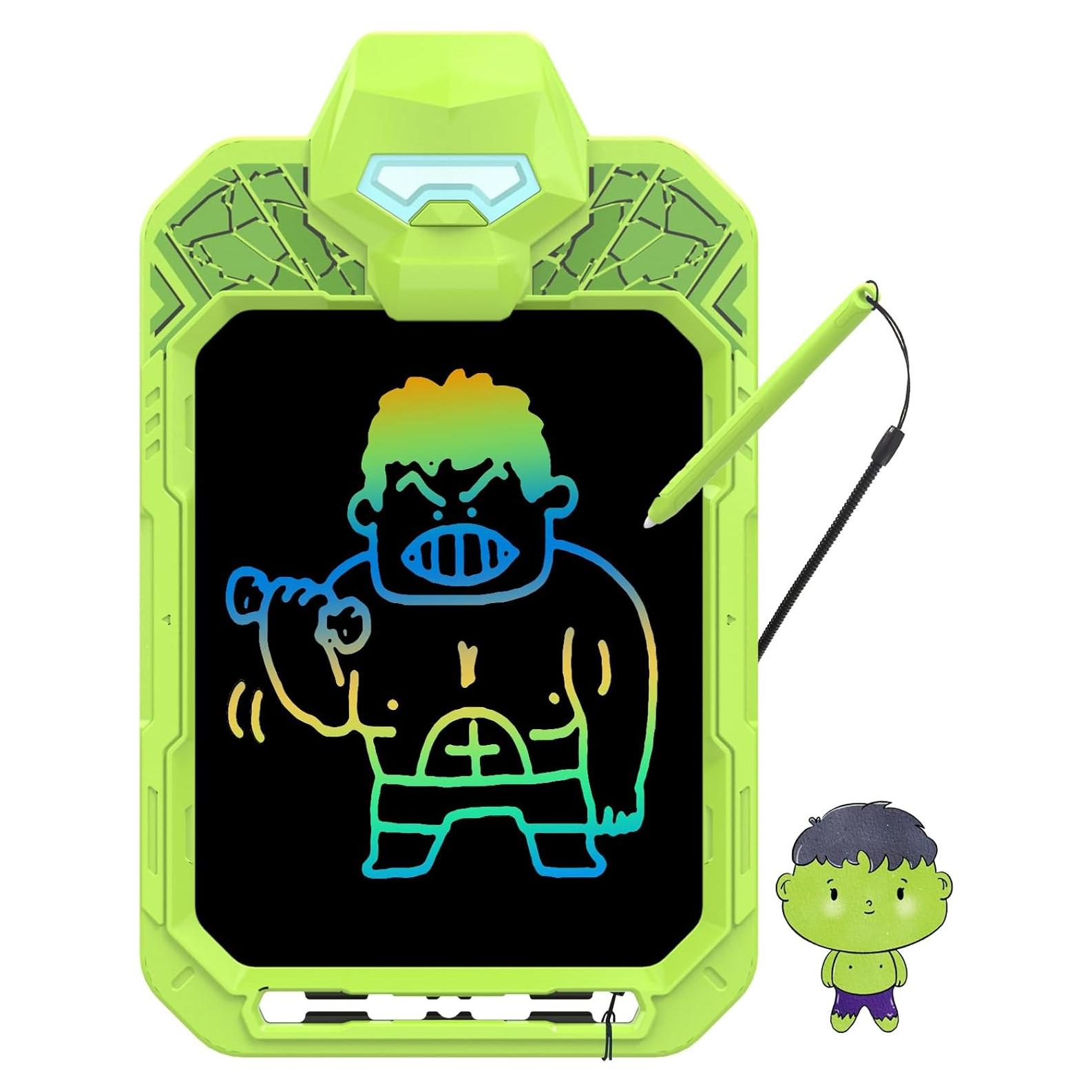 Tableta de Escritura LCD BUKEBU 10" Verde, Juguete Educativo