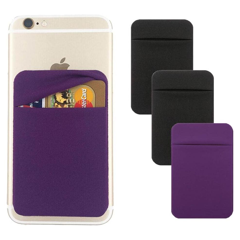 3Pack Soporte Tarjeta Móvil Fulgamo Adhesivo Estirable