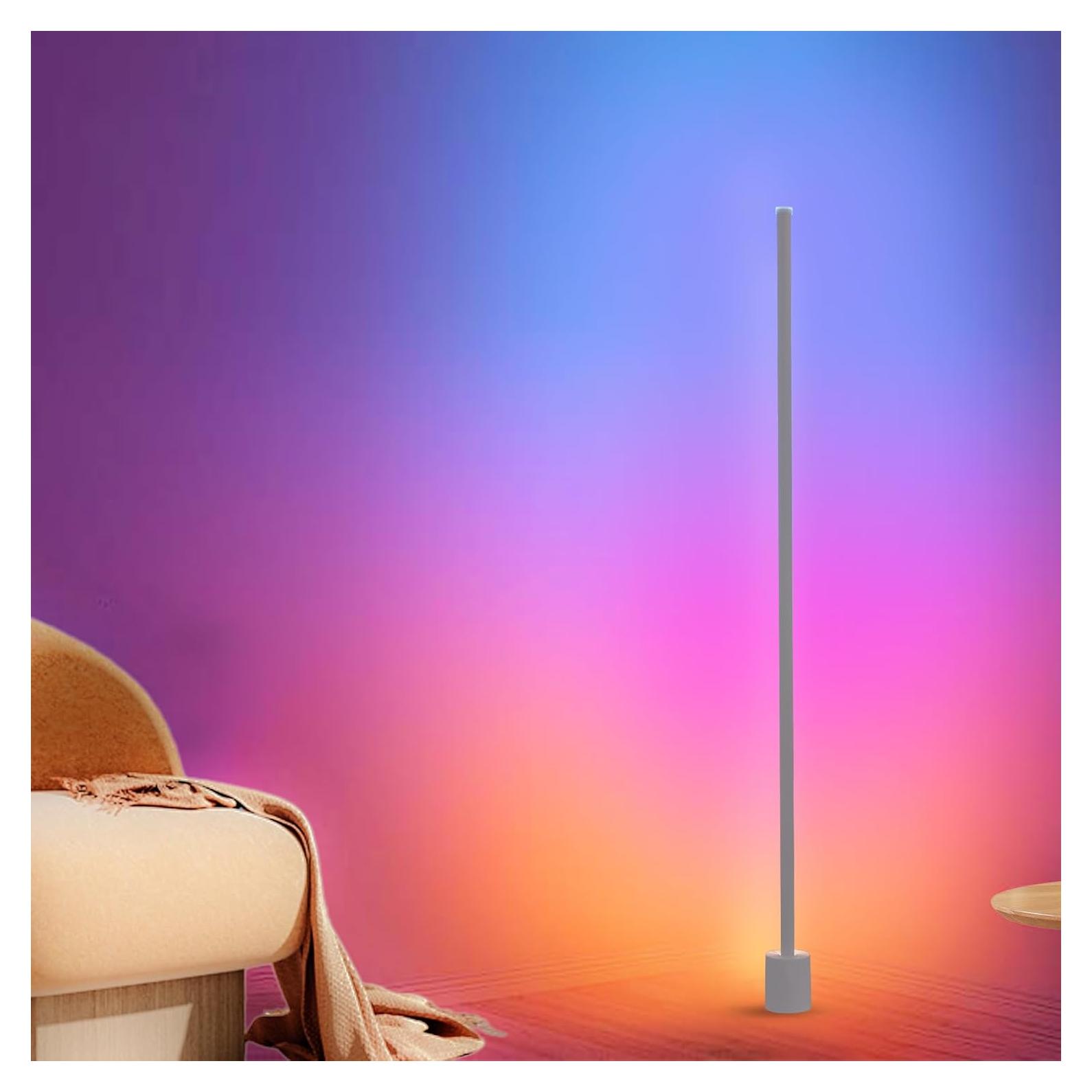 Lámpara de Pie Inteligente Ailofy RGBW+IC 16 Colores