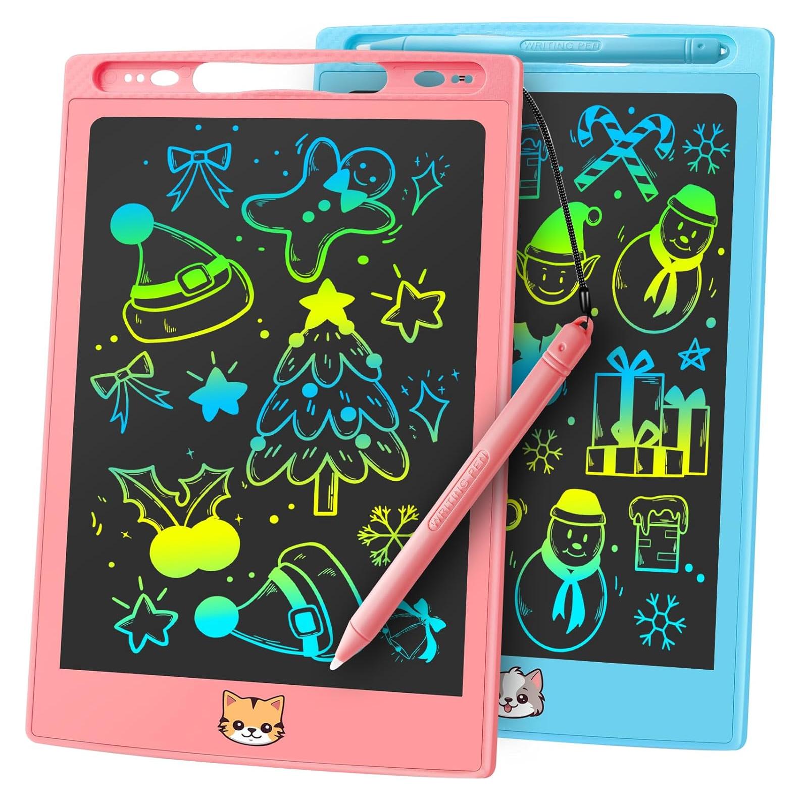 Paquete de 2 Tabletas de Escritura LCD Newnaivete 22.4x14.4cm