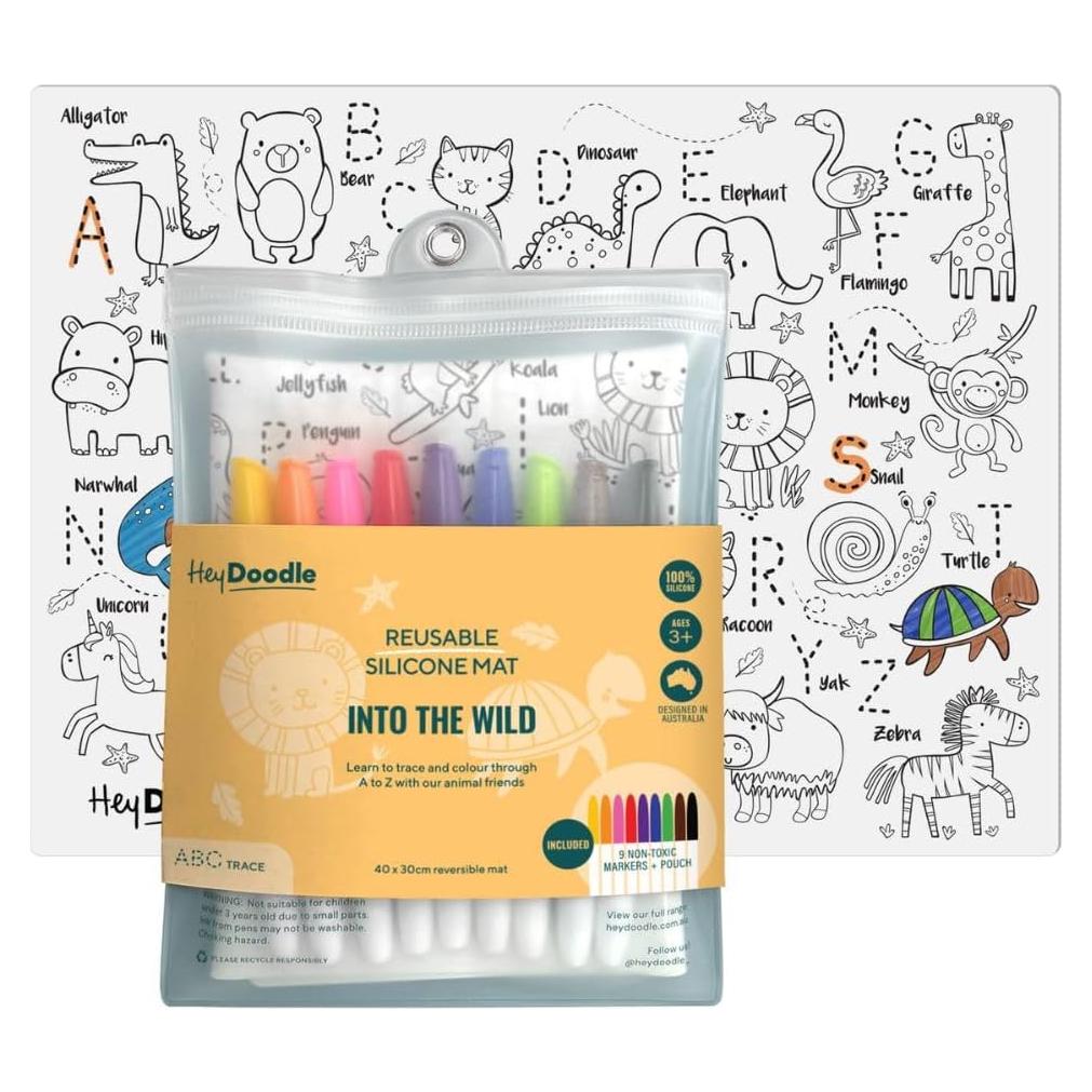 Alfombrilla de Dibujo HeyDoodle A3 Reutilizable Sin Desorden